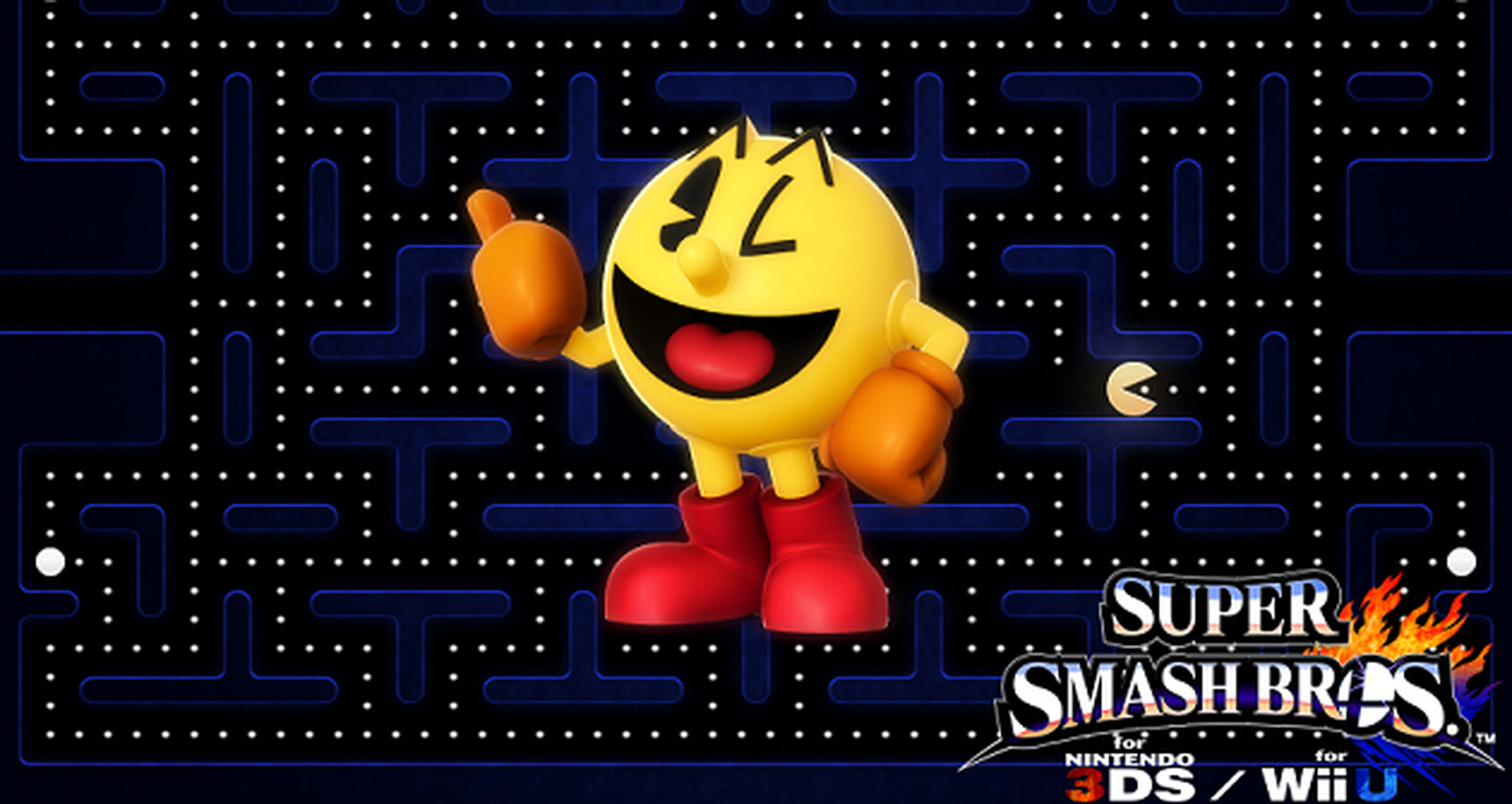 Así será el Laberinto de Pac-Man en Super Smash Bros. para 3DS