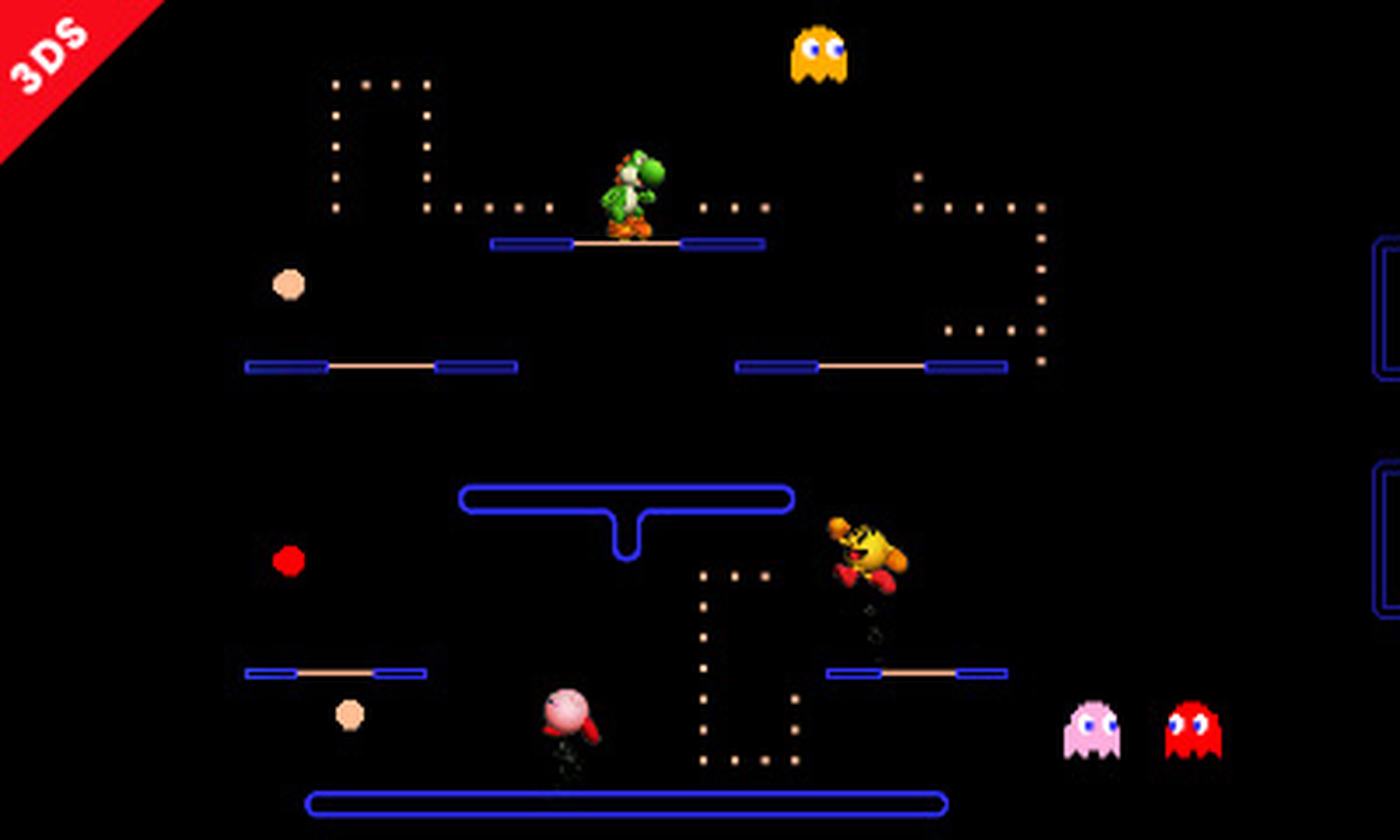 Así será el Laberinto de Pac-Man en Super Smash Bros. para 3DS