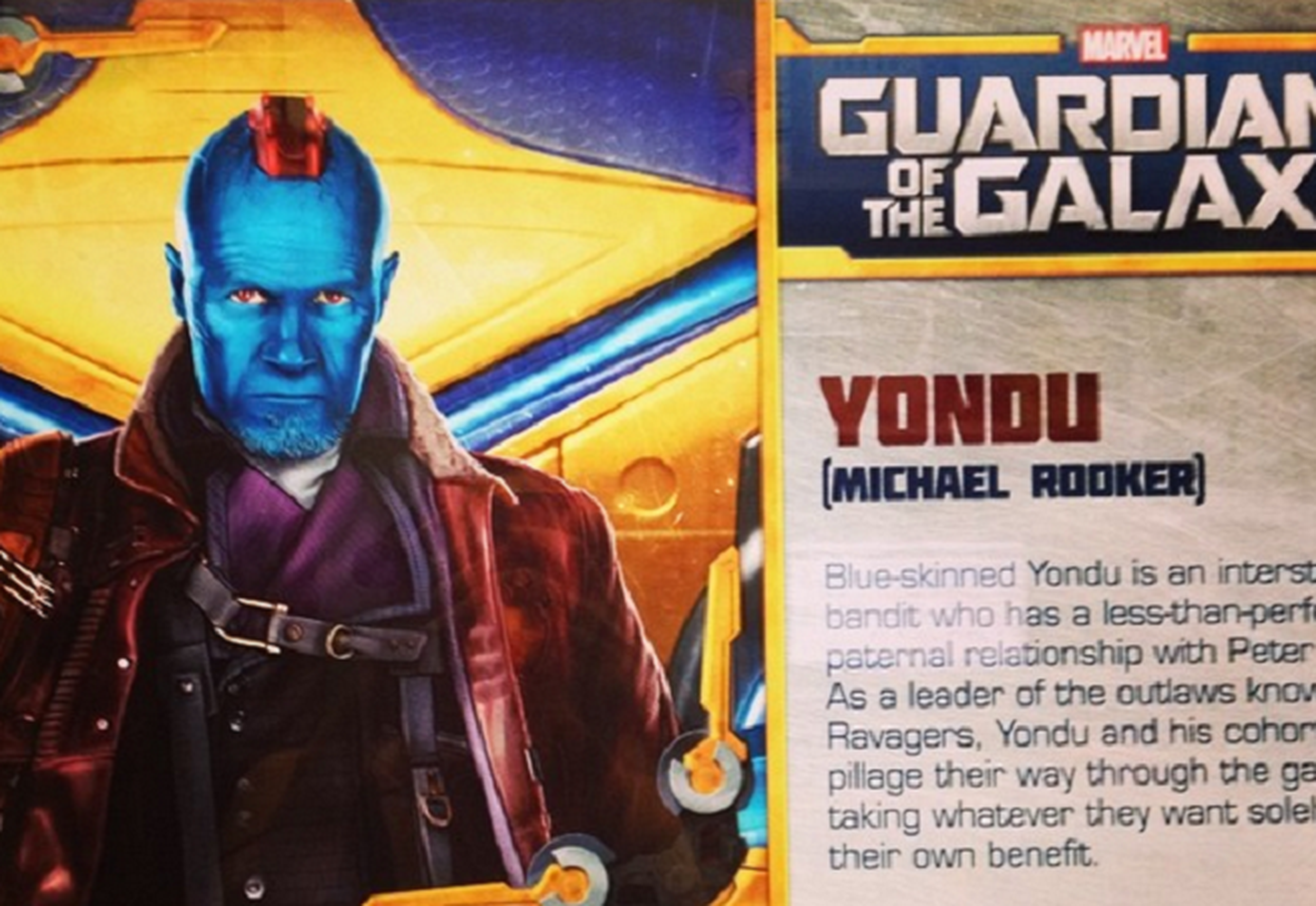 Primeras imágenes de Yondu en Guardianes de la Galaxia