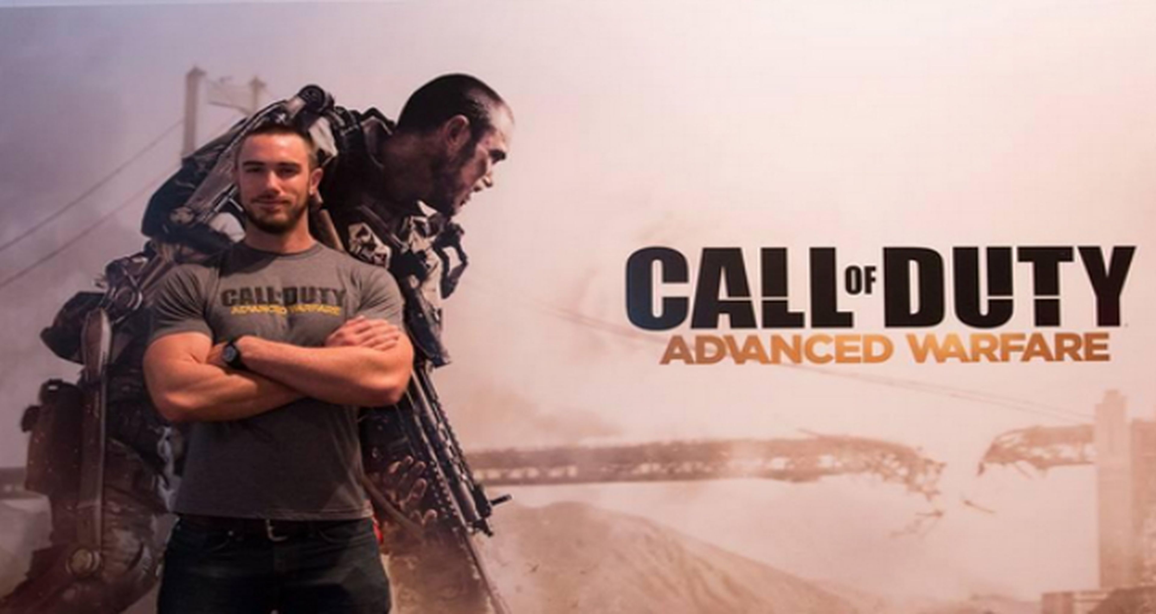 Joel Hebner es la imagen de portada de Call of Duty Advanced Warfare