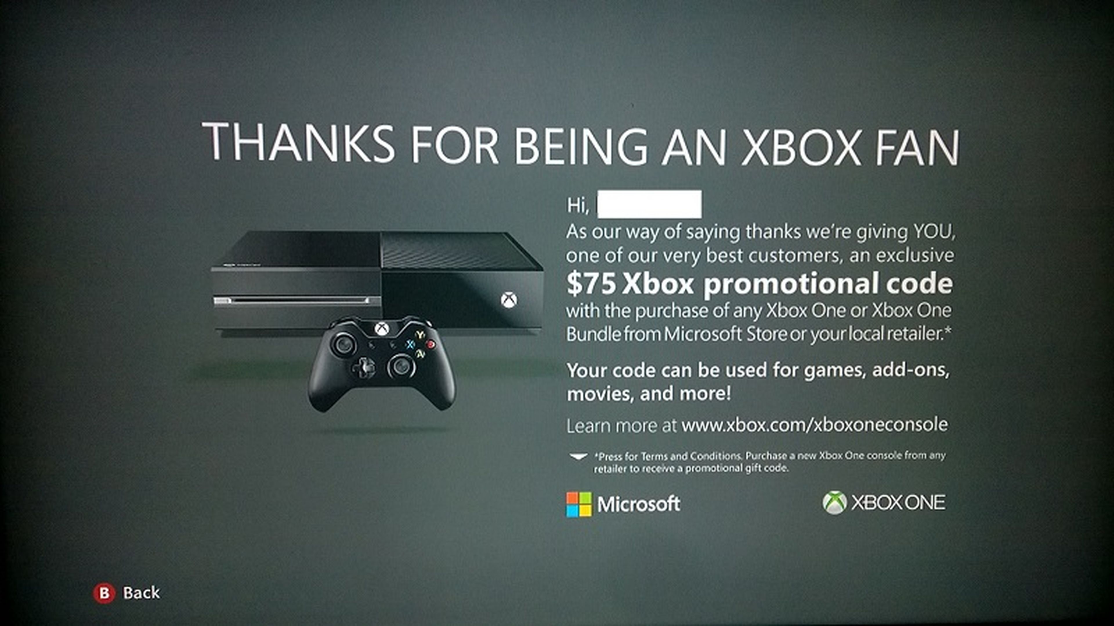 Microsoft regala 75 dólares en contenidos por dar el salto a Xbox One