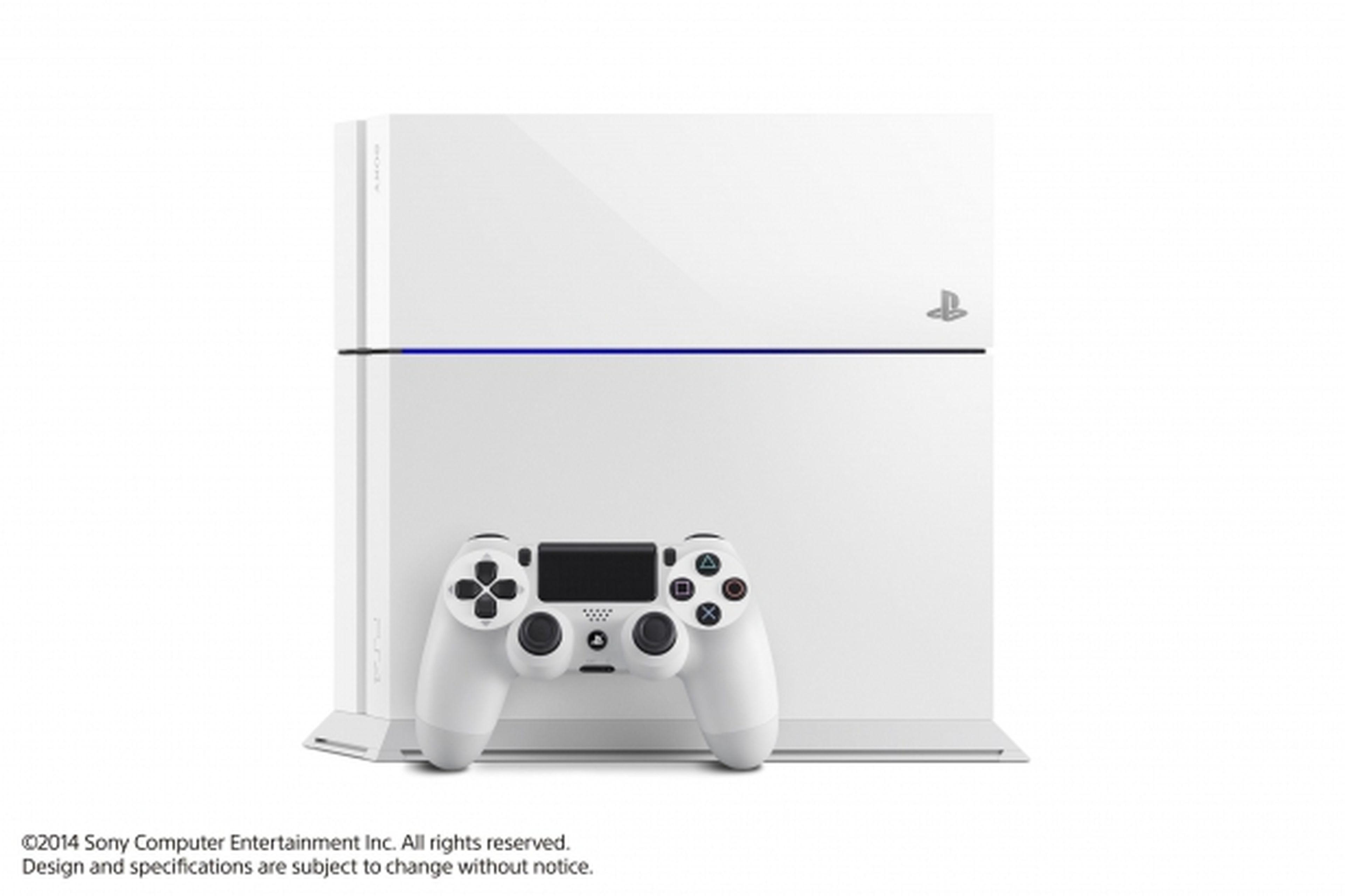 PS4 en color blanco se venderá también sin Destiny
