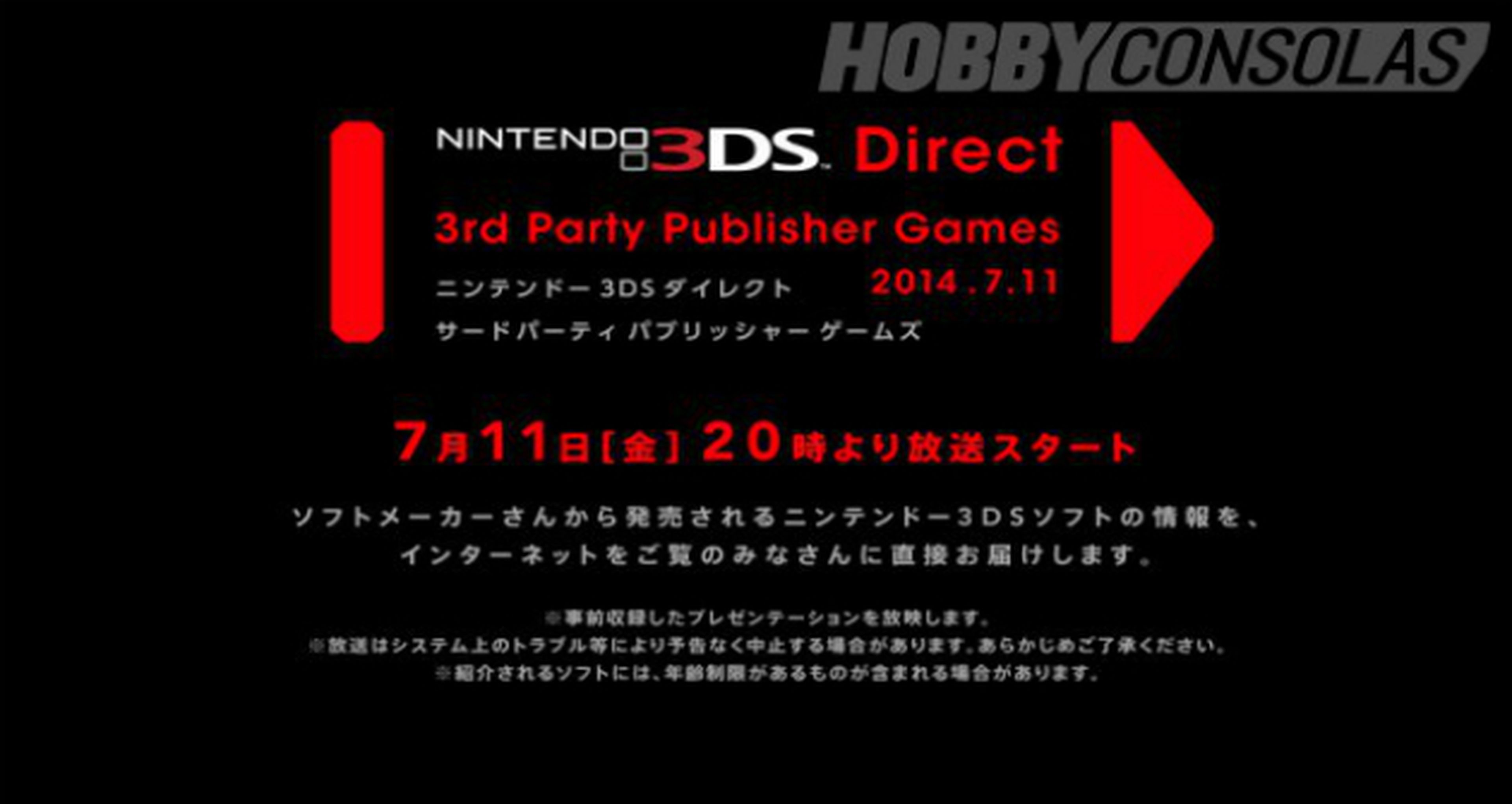 Resumen del Nintendo Direct especial third party en 3DS