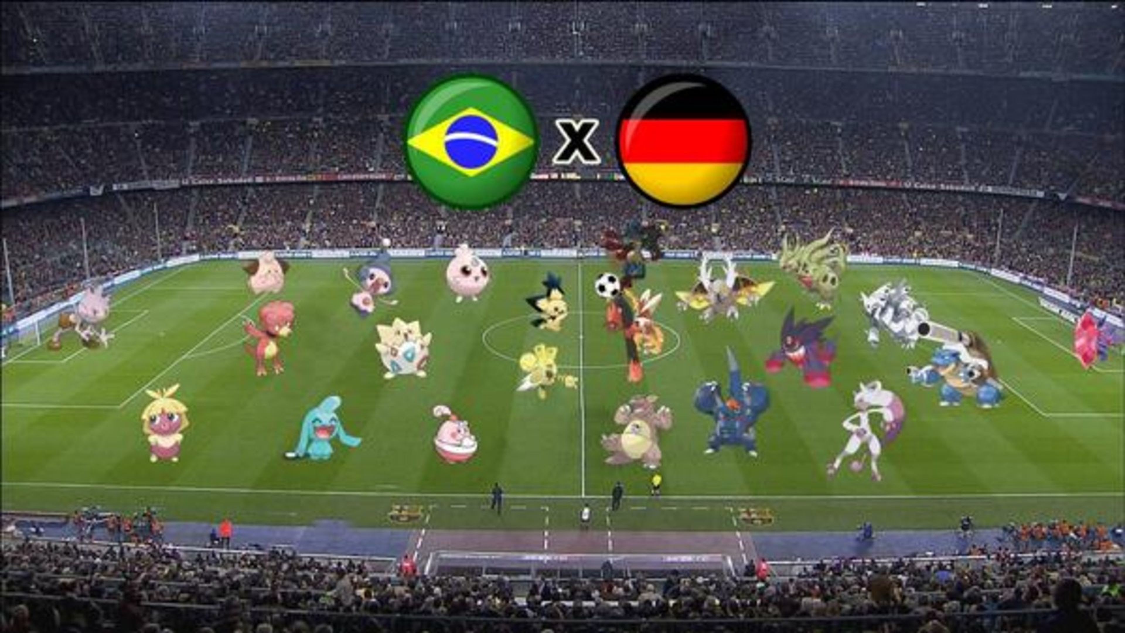 Pokémon explica la abultada derrota de Brasil contra Alemania