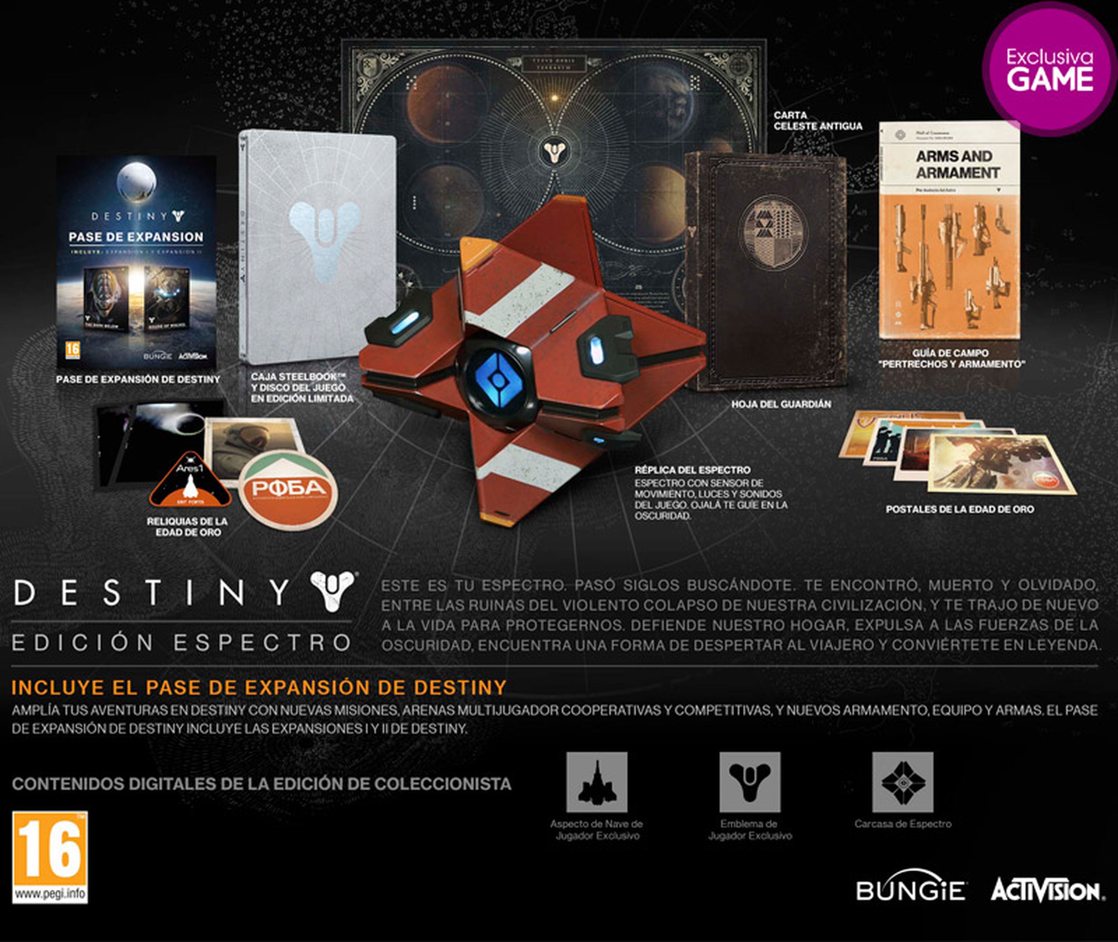 Destiny tendrá una edición exclusiva en Game