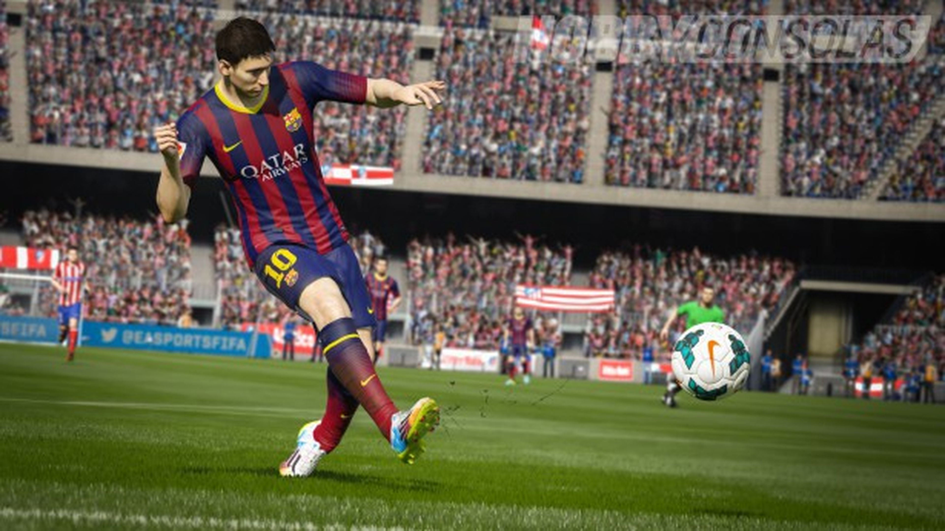 Messi en la portada de FIFA 15