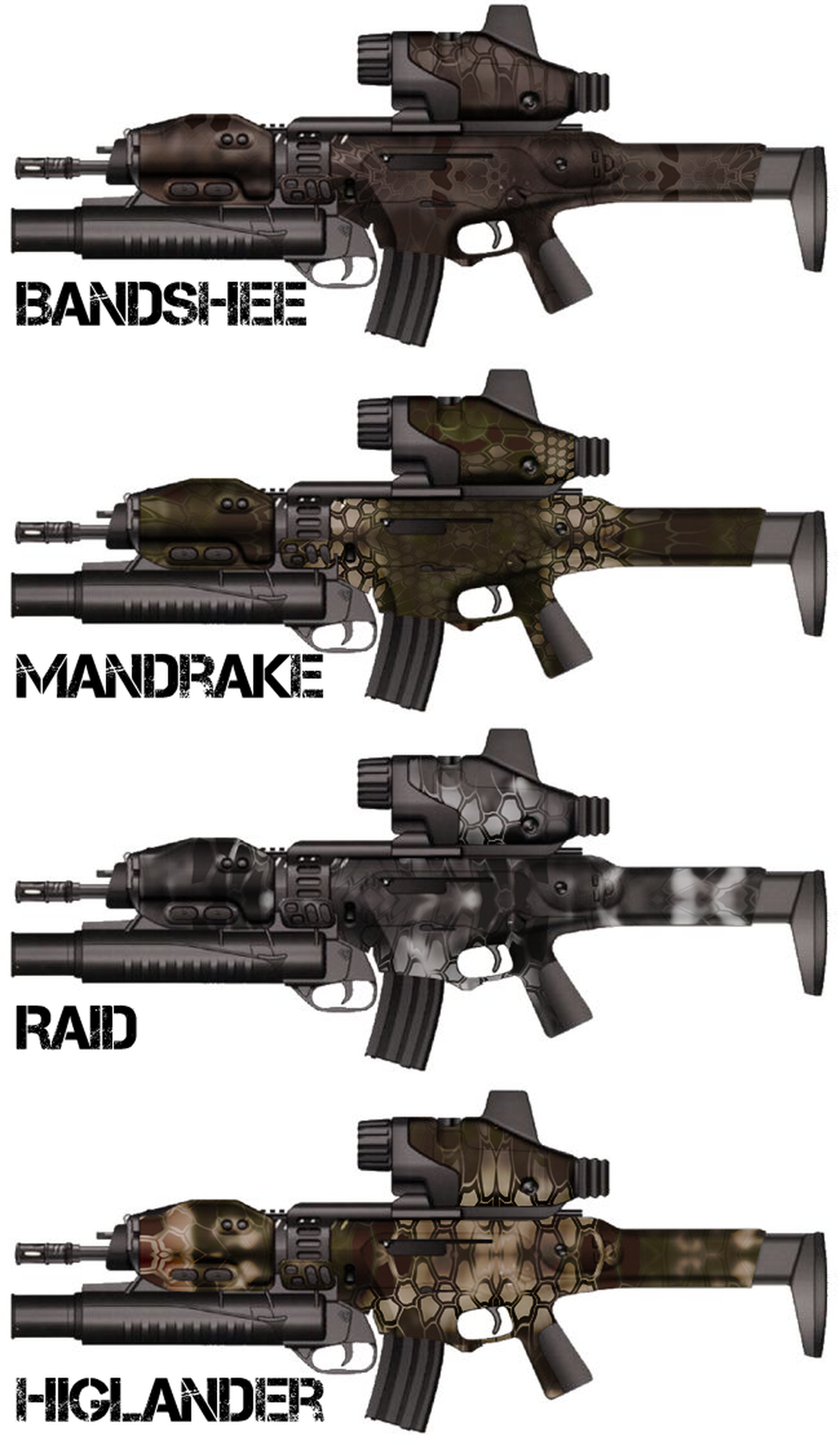 Camuflaje de las armas en Call of Duty Advanced Warfare