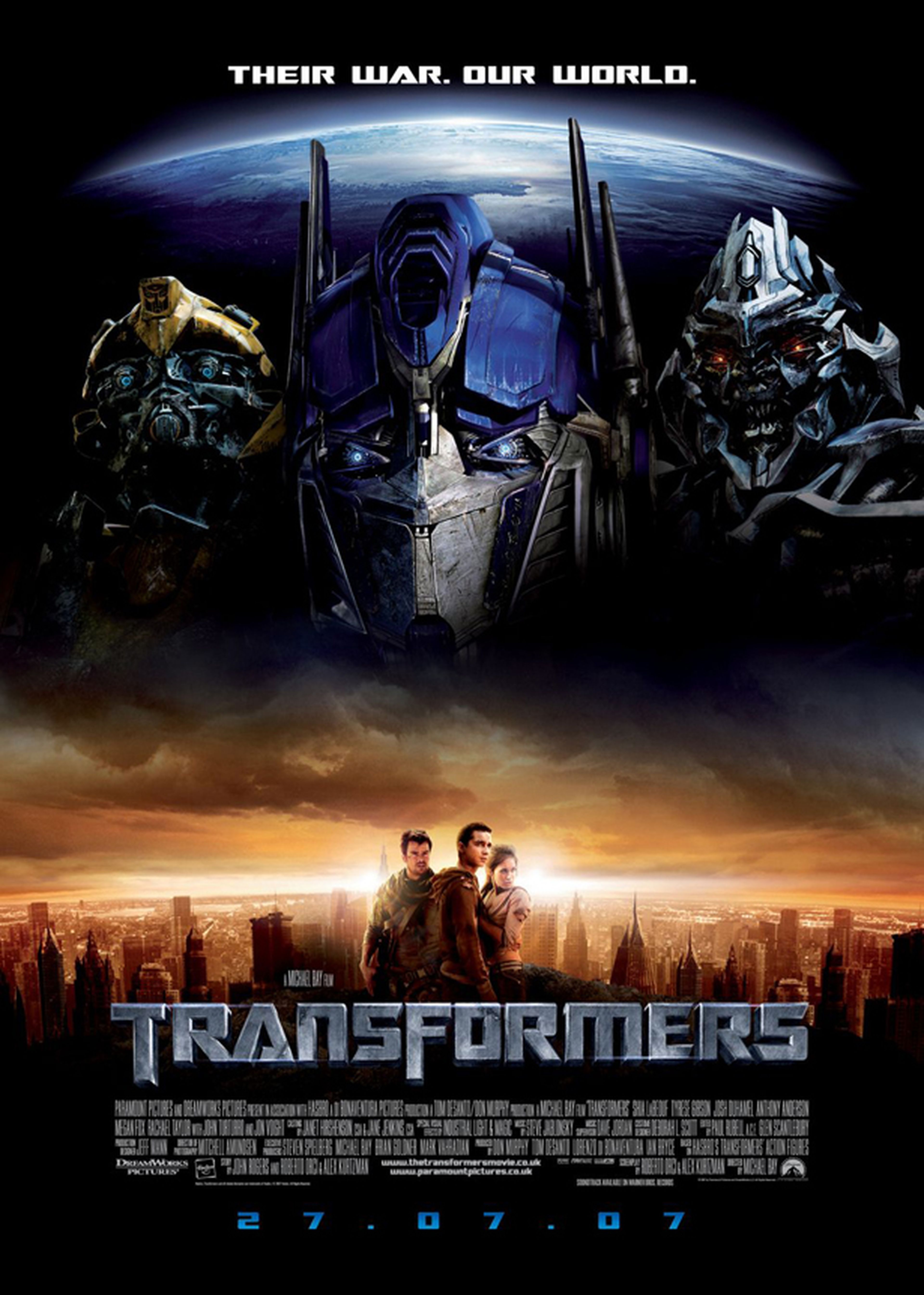 Transformers: Crítica de la primera película