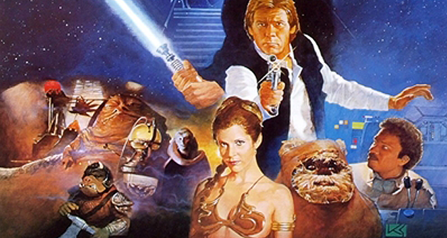 Poster Star Wars Episodio VI El Retorno del Jedi