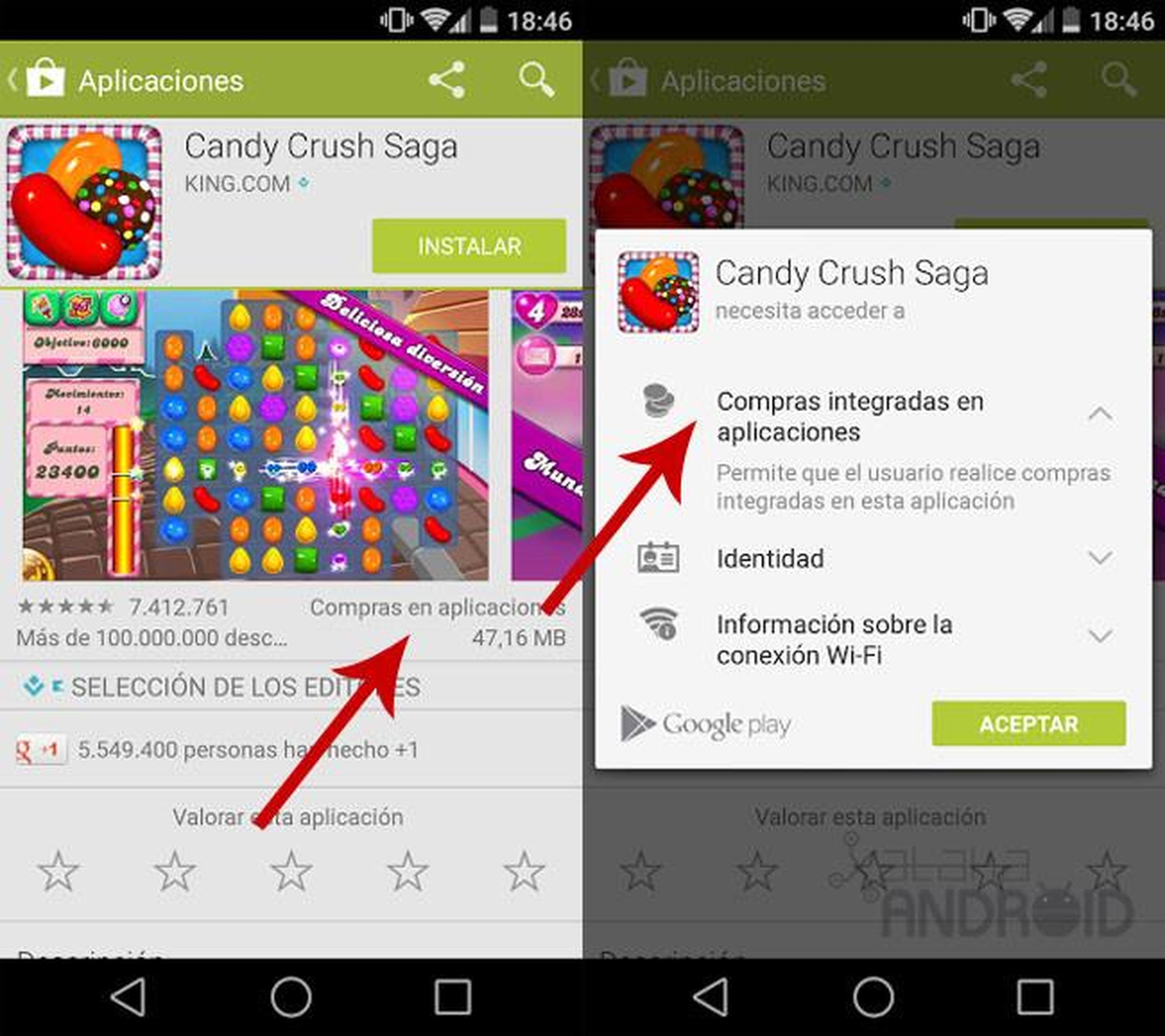 Las apps con compras integradas dejarán de aparecer como gratuitas en Google Play