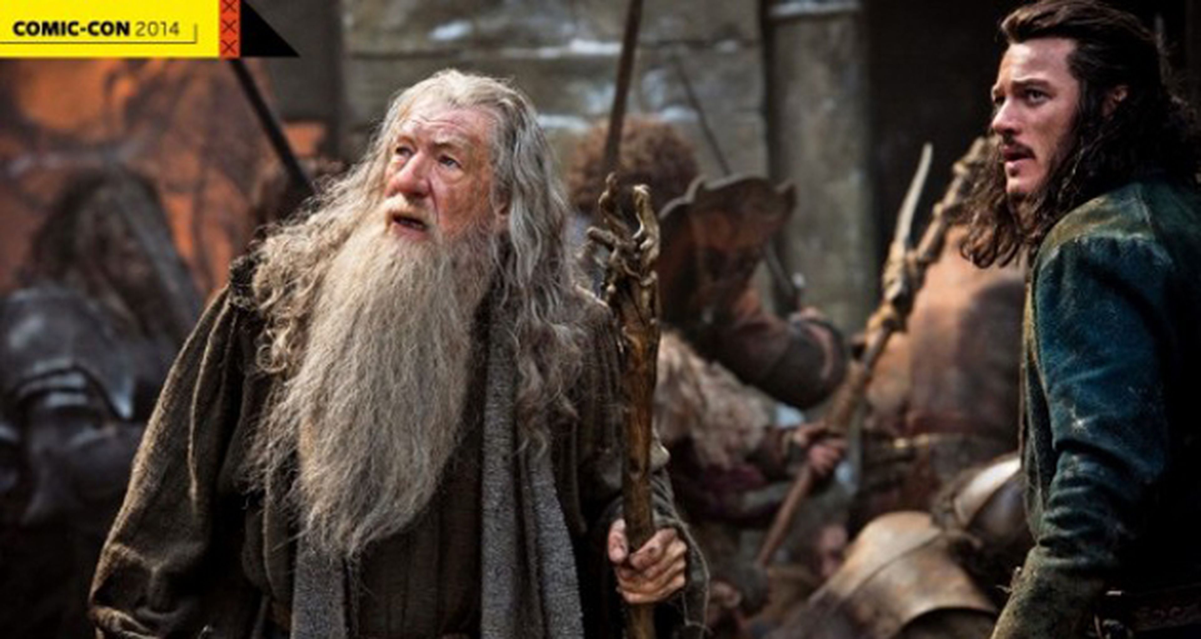 Primera foto de Gandalf y Bardo en El Hobbit: La batalla de los cinco ejércitos
