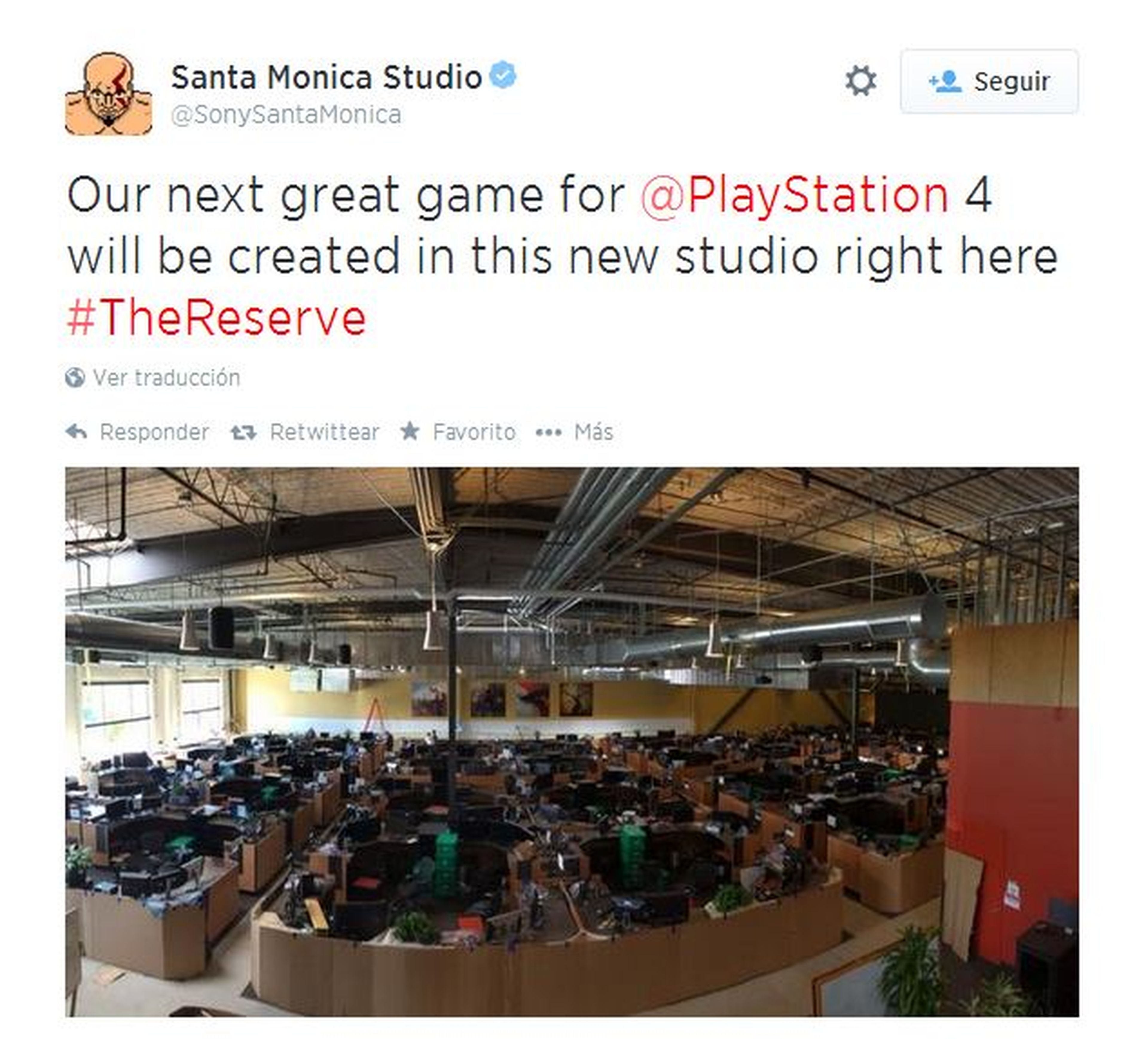 Sony Santa Mónica y su enigmático tweet