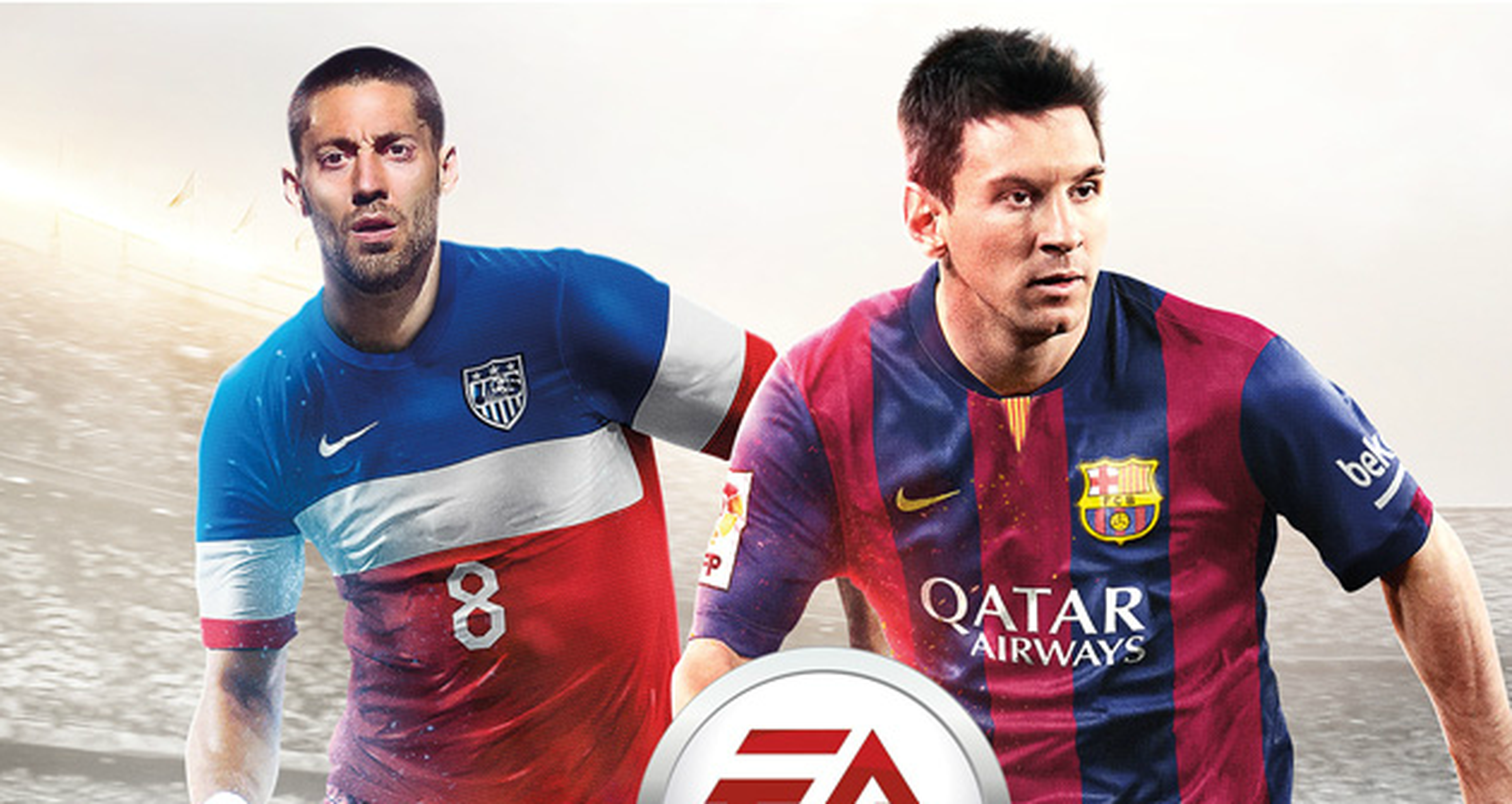 Clint Dempsey acompañará a Messi en la portada de FIFA 15 en EEUU
