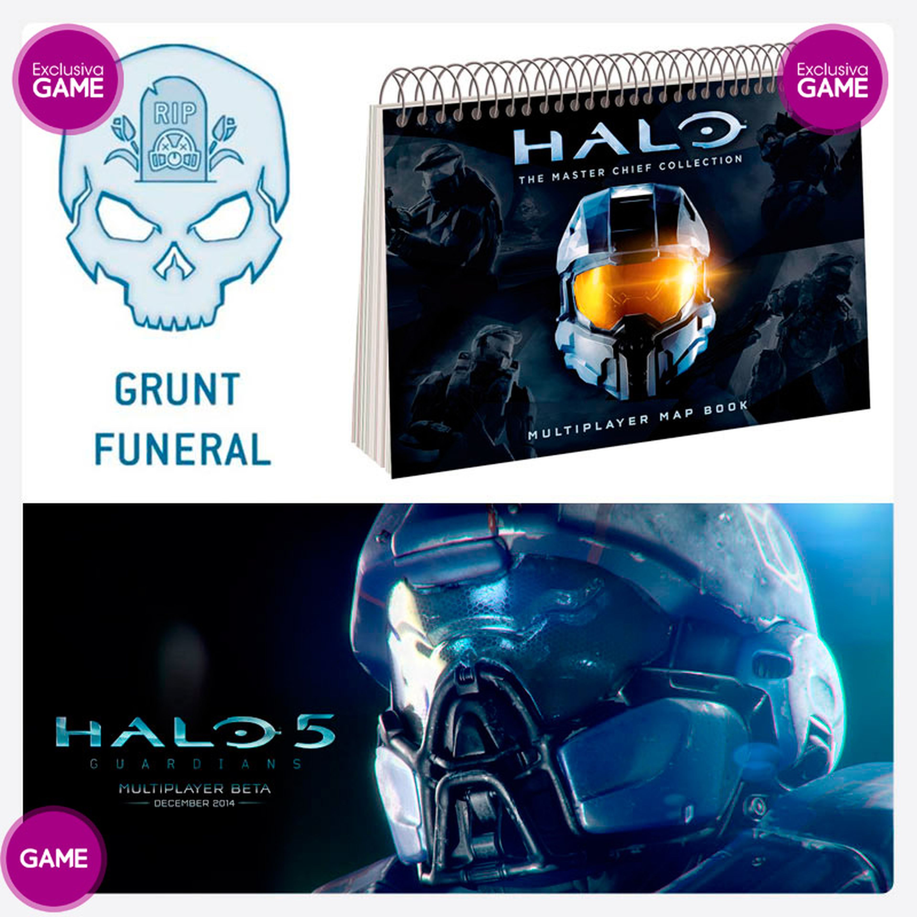 Los regalos en exclusiva por reservar Halo: The Master Chief Collection en GAME