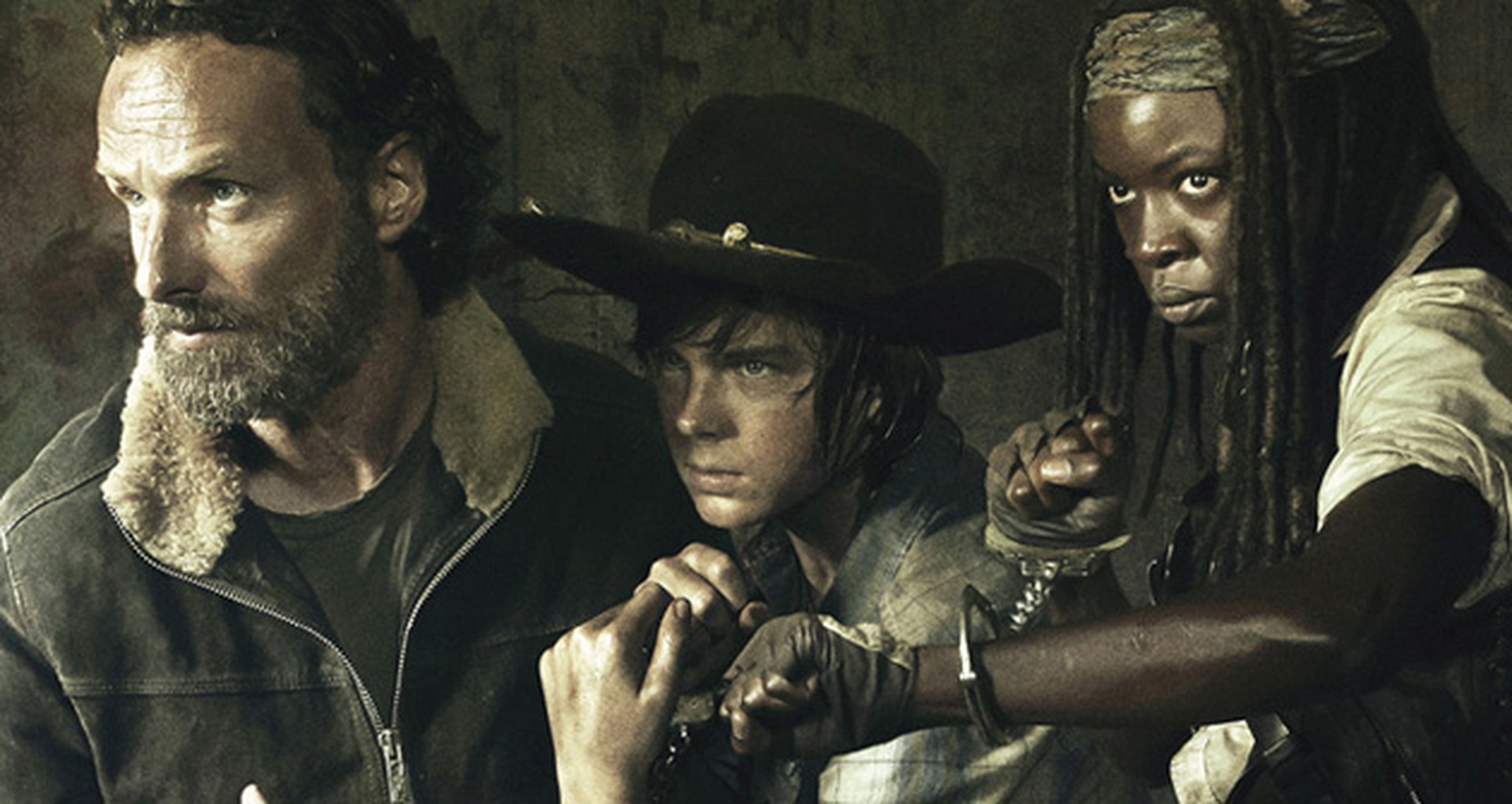 The Walking Dead: primer póster con los protagonistas esposados
