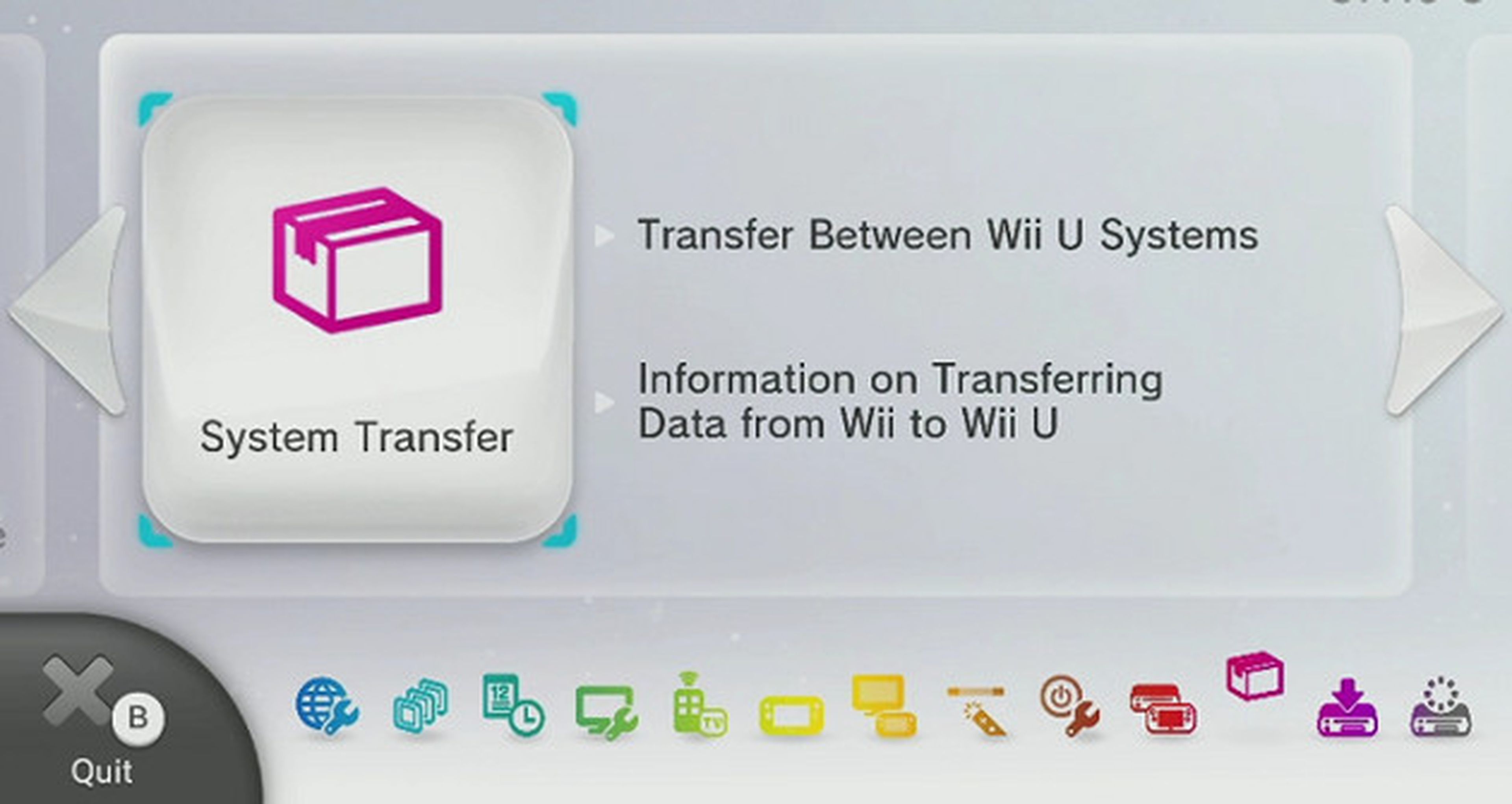 La última actualización de Wii U permite el traspaso de datos entre consolas