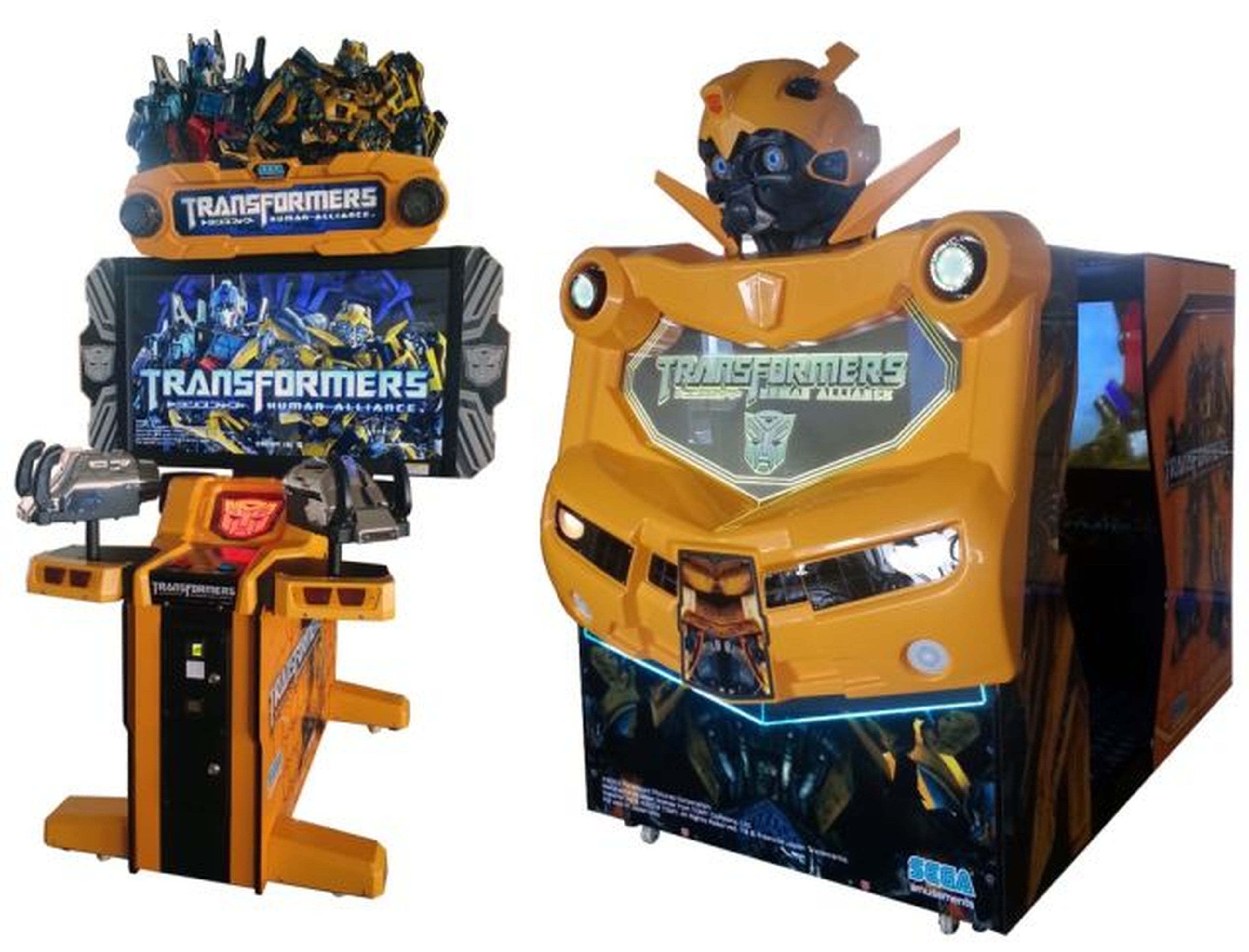 Así es la recreativa de Transformers