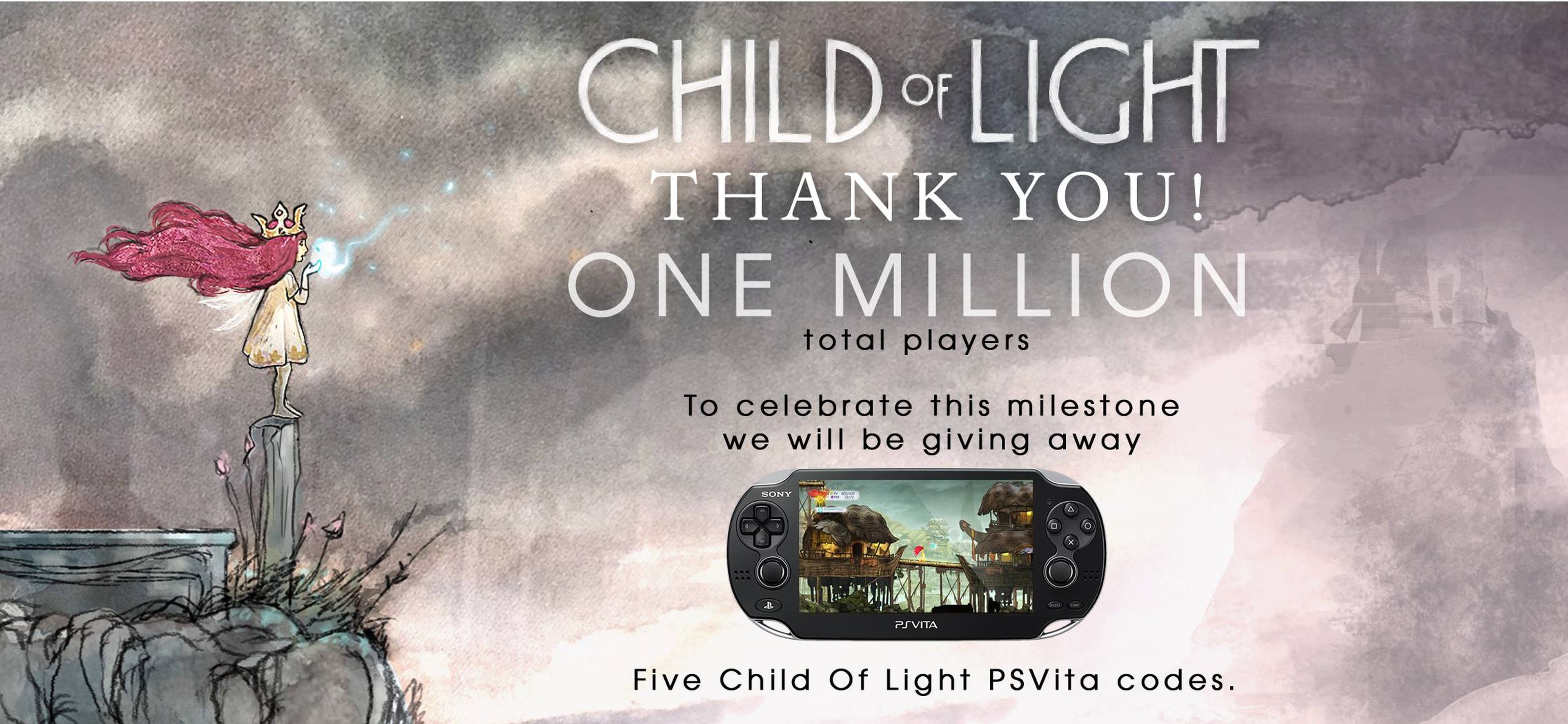 Child of Light celebra su primer millón de jugadores