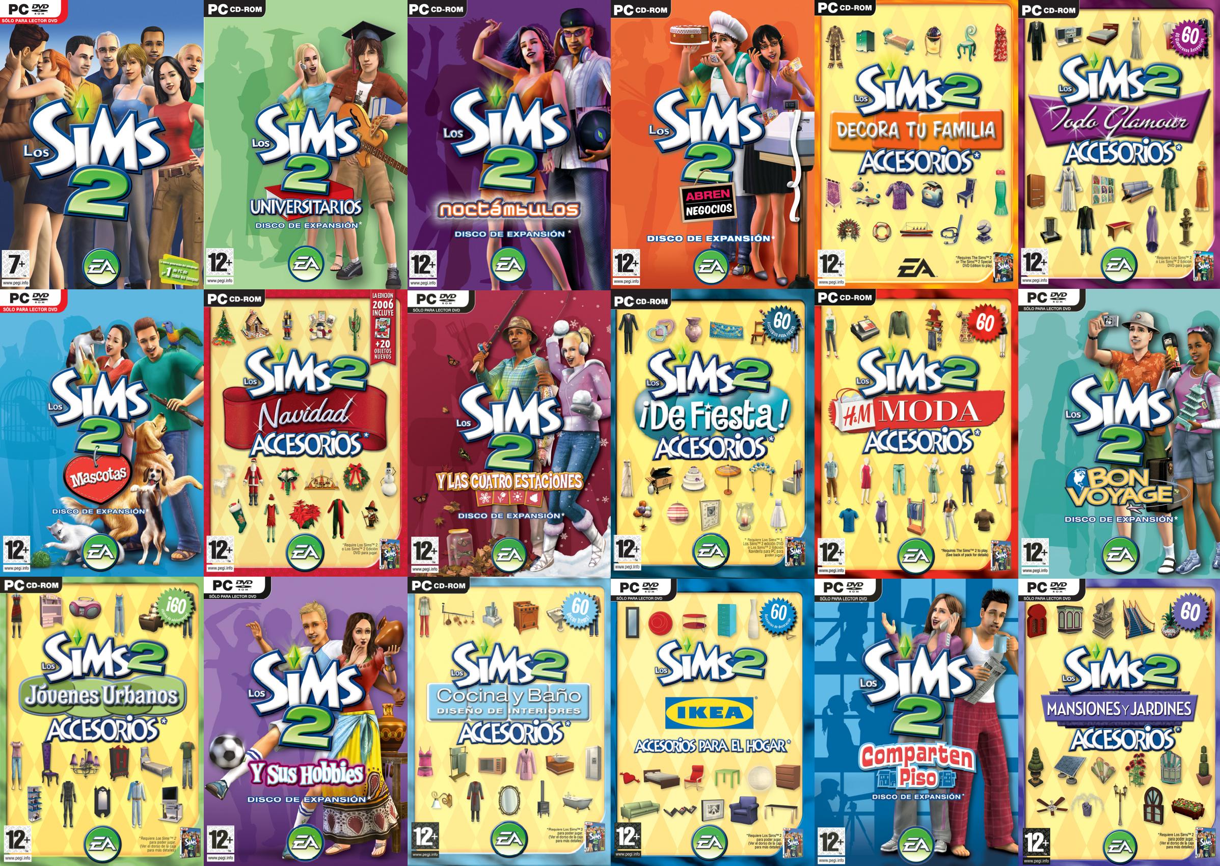 the sims 2 all expansions packs free download