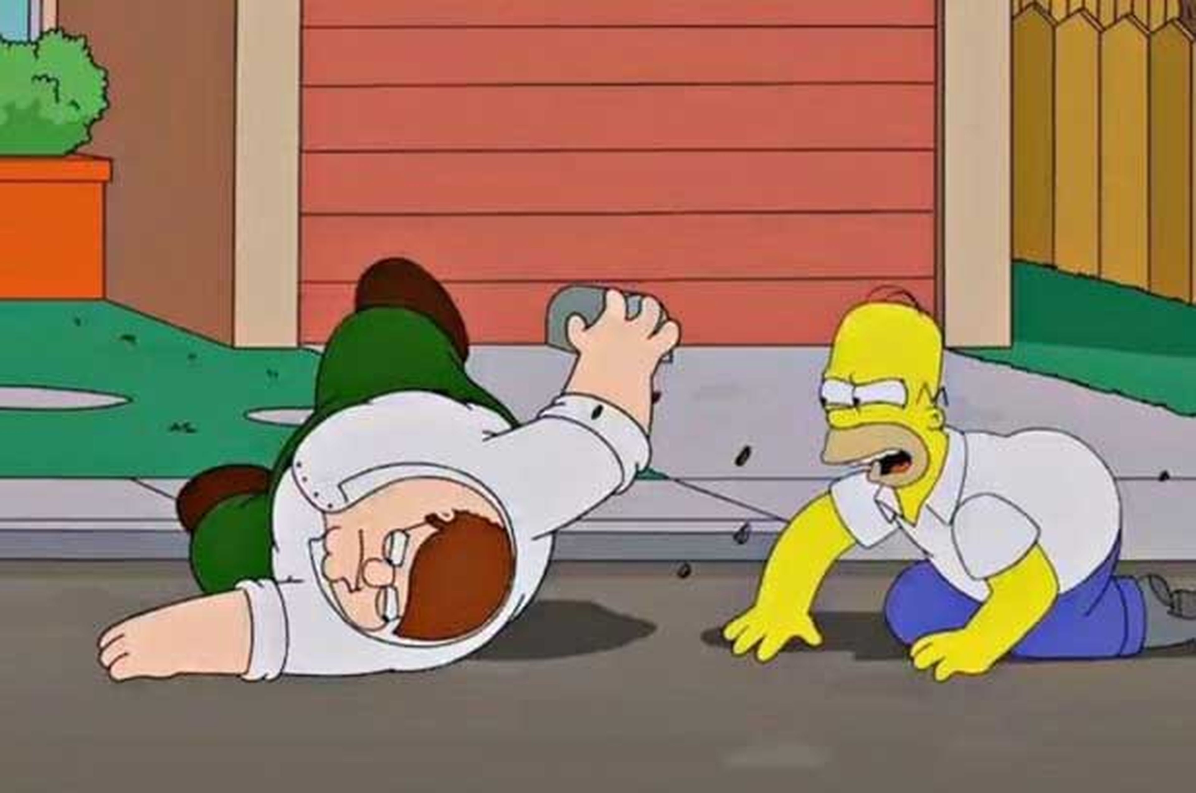 Primer vídeo del crossover de Los Simpson y Padre de familia