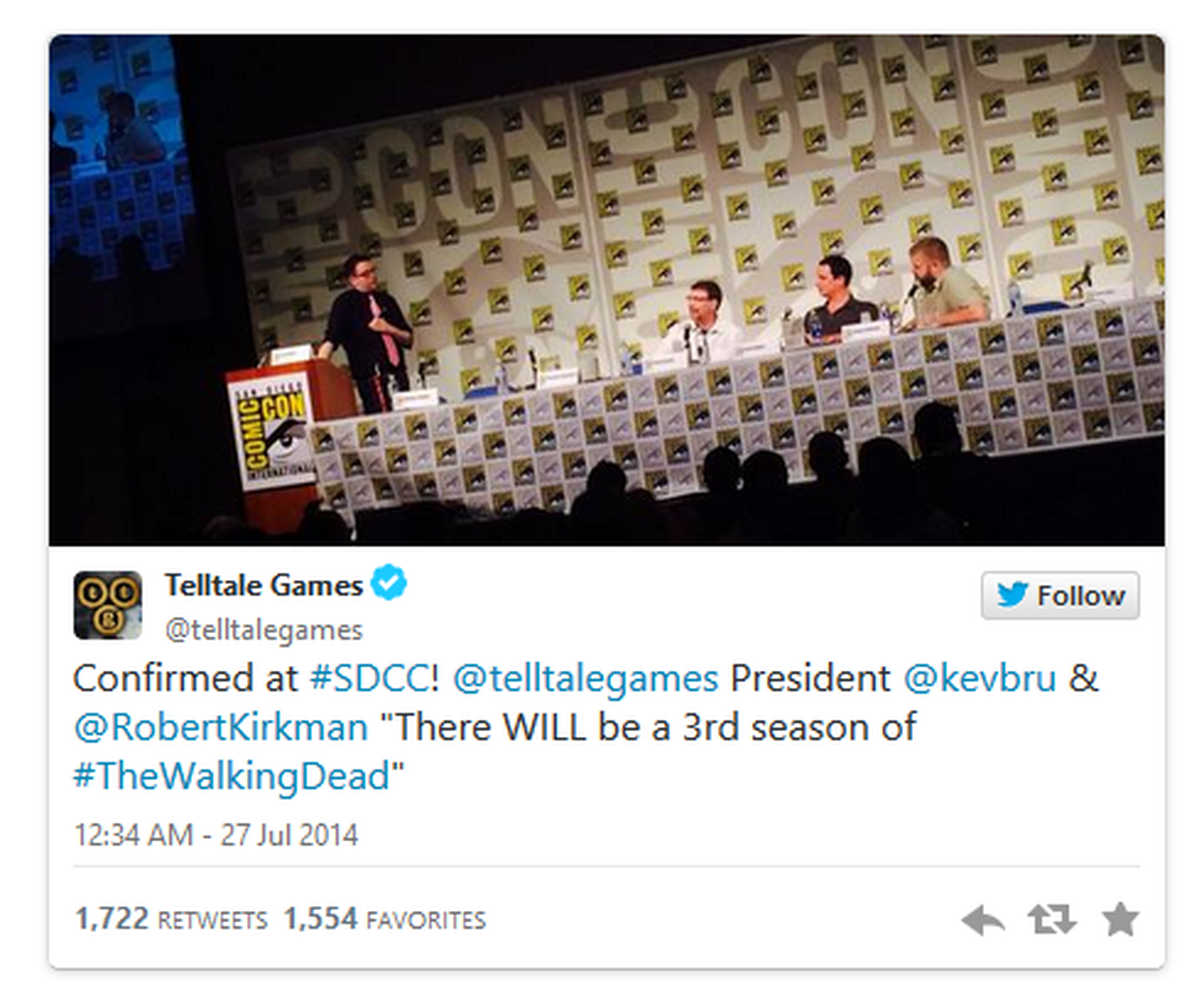 The Walking Dead confirma su Season 3