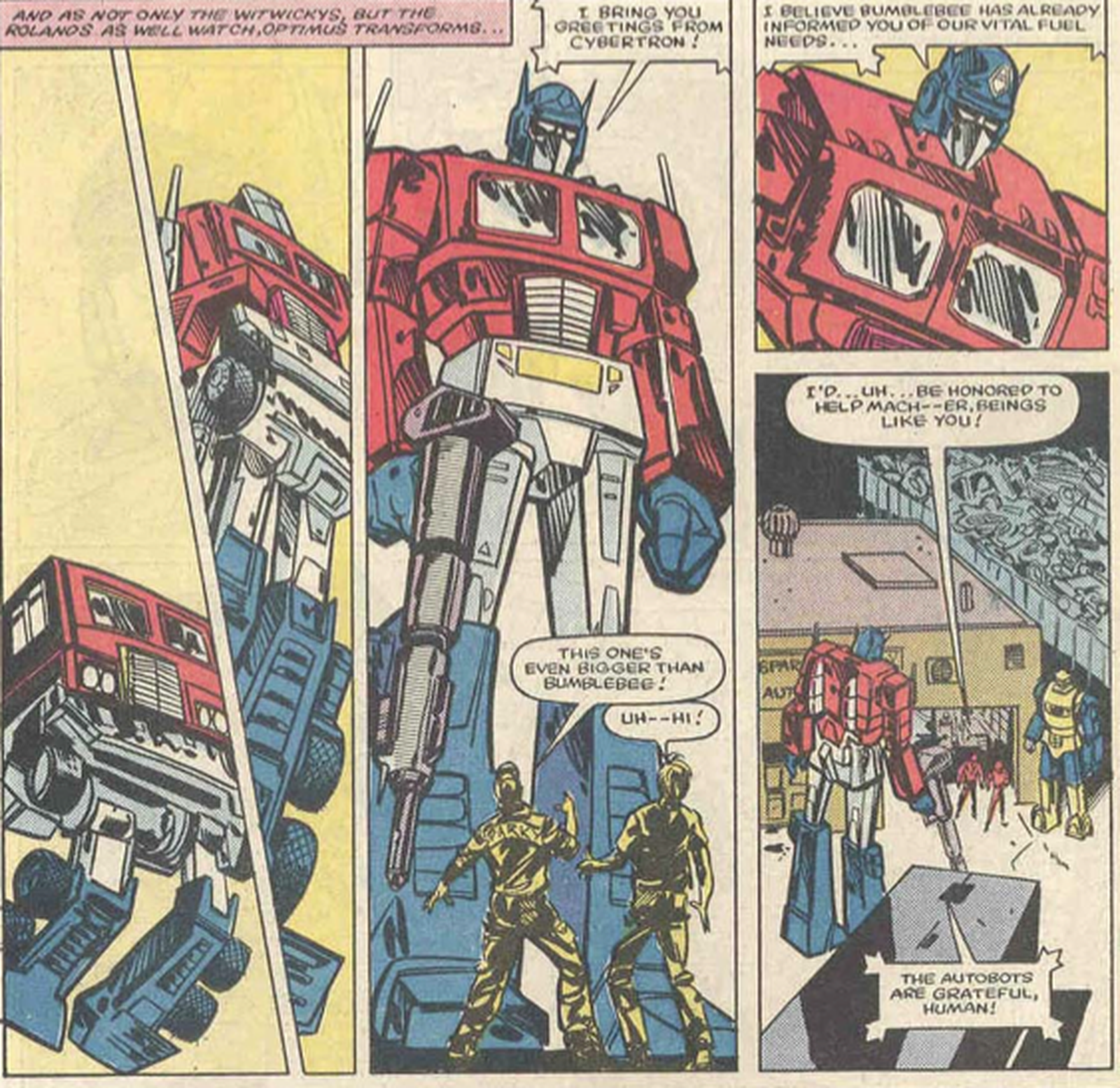 El origen de los Transformers