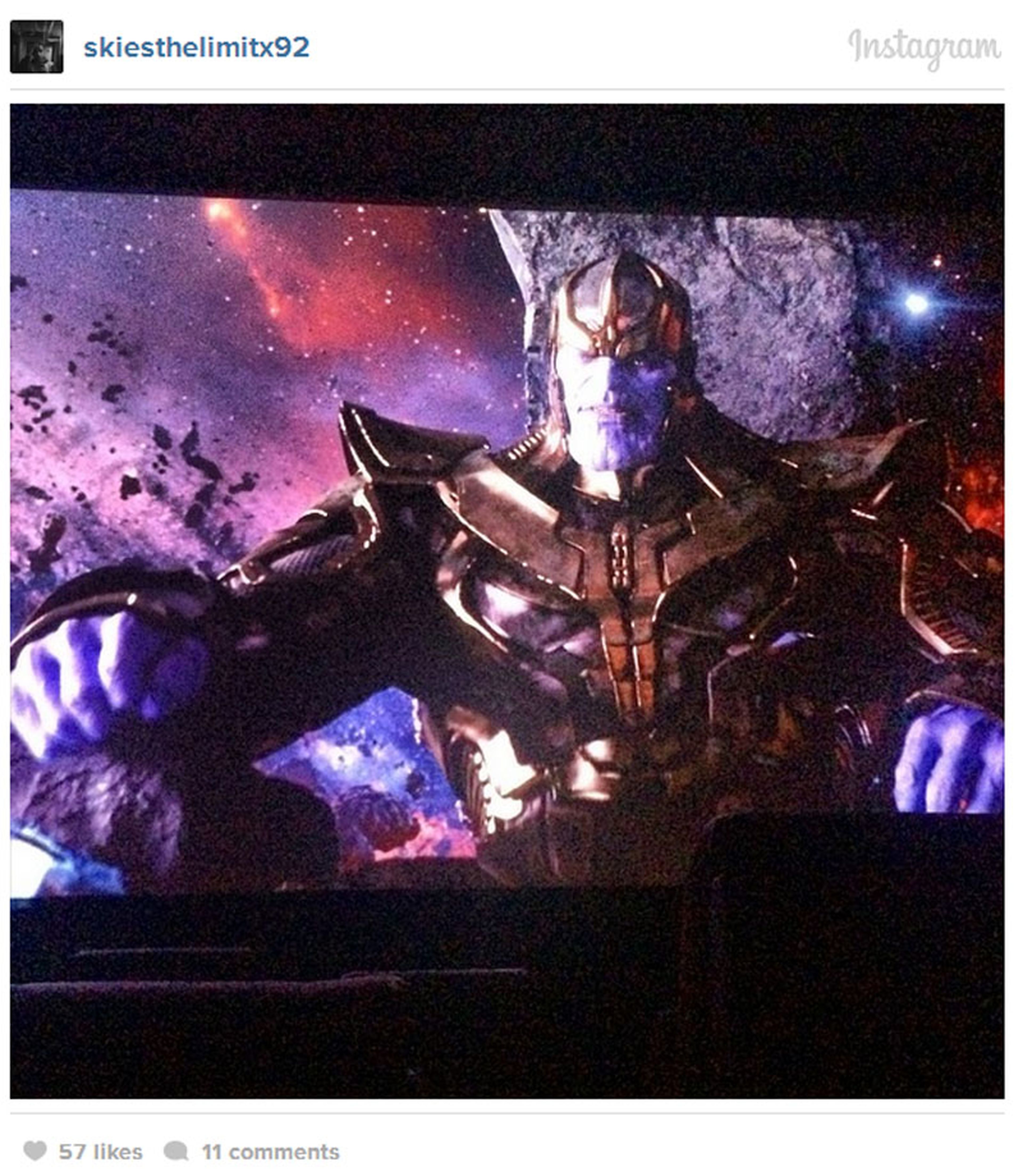 Primera foto de Josh Brolin como Thanos en Guardianes de la Galaxia