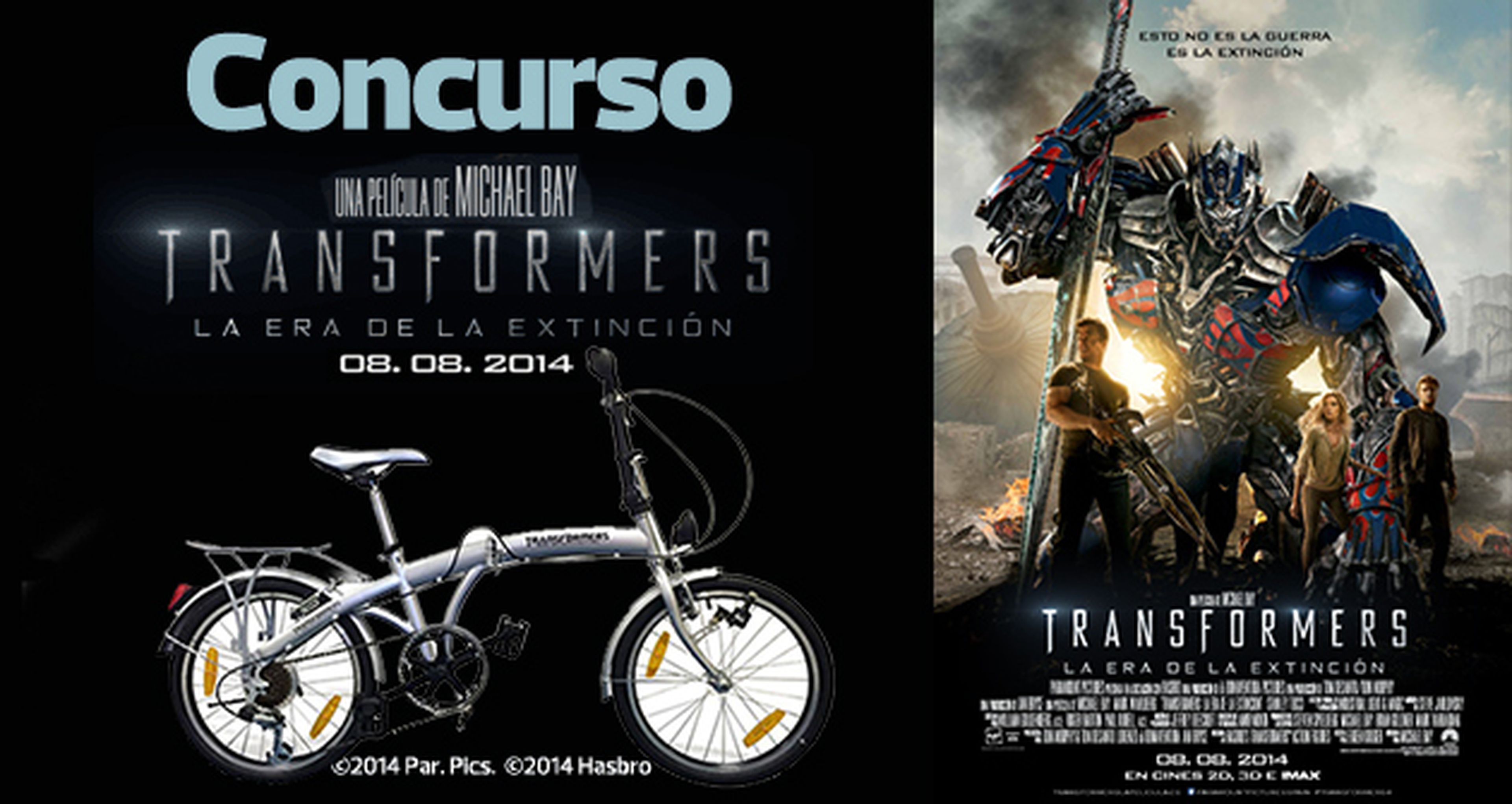 Concurso Transformers La era de la extinción: ¡Gana una bici de edición especial!