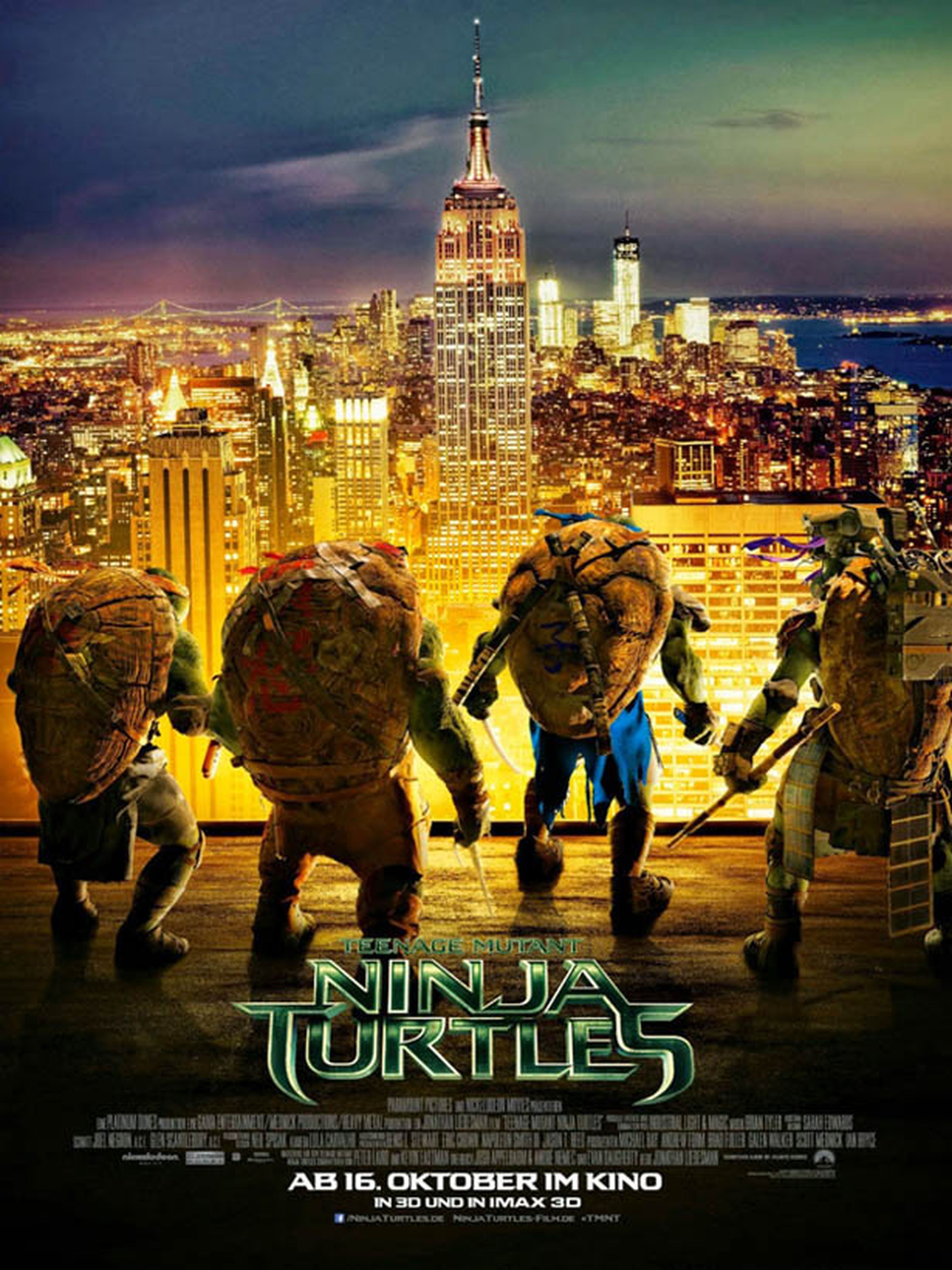 Nuevo cartel de Las Tortugas Ninja