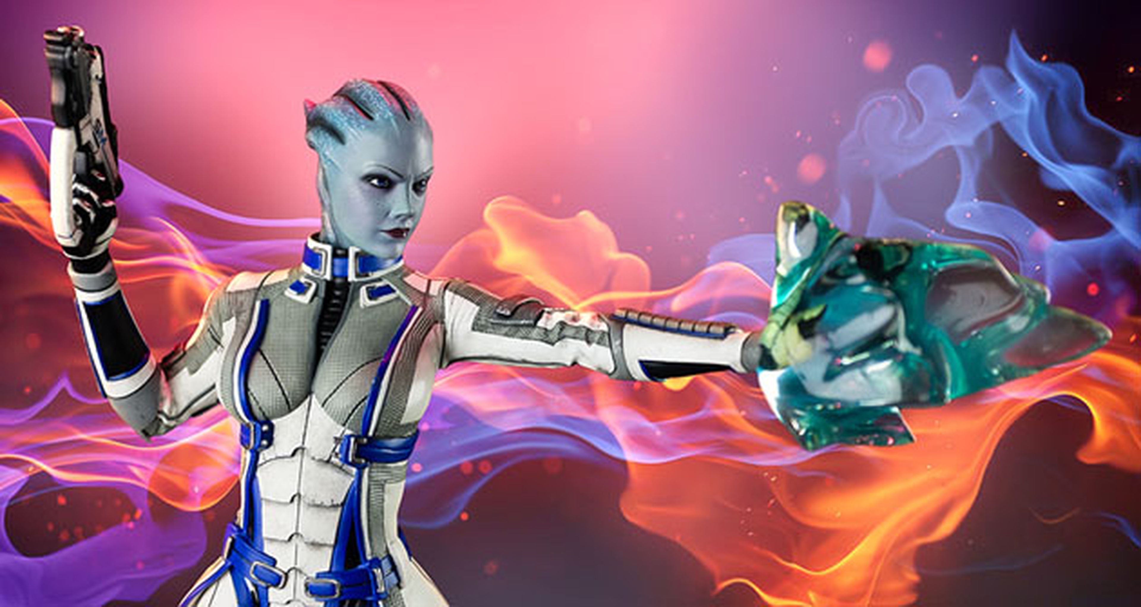 Figura de Liara de Mass Effect, de Gaming Heads
