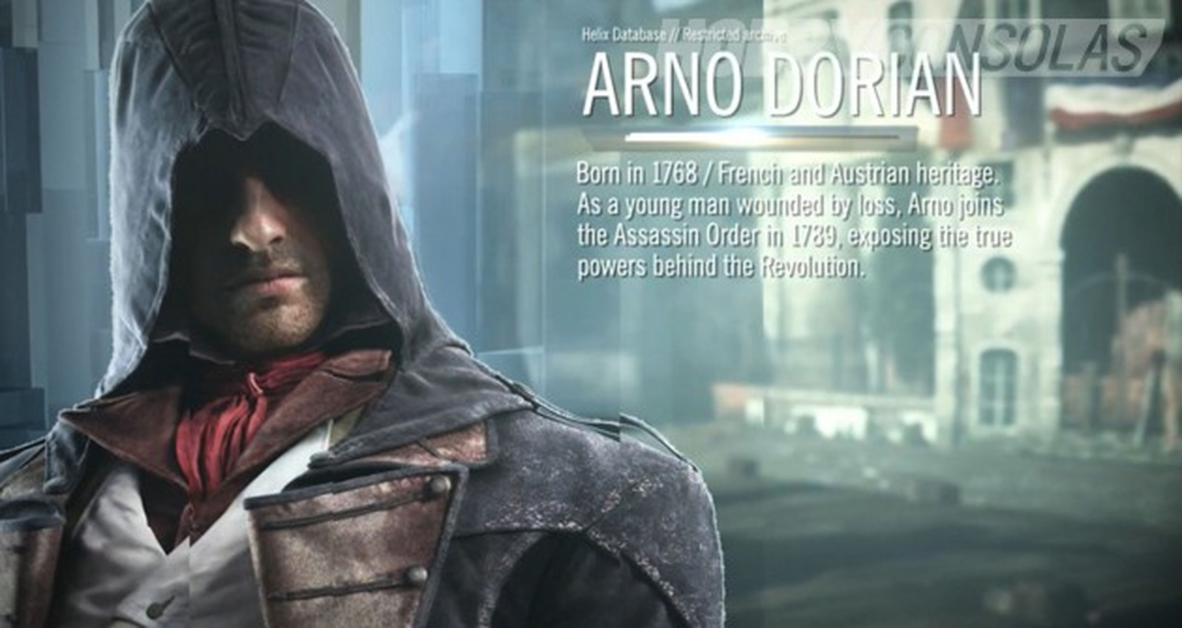 El escritor de Assassin's Creed Unity revela más detalles de Arno