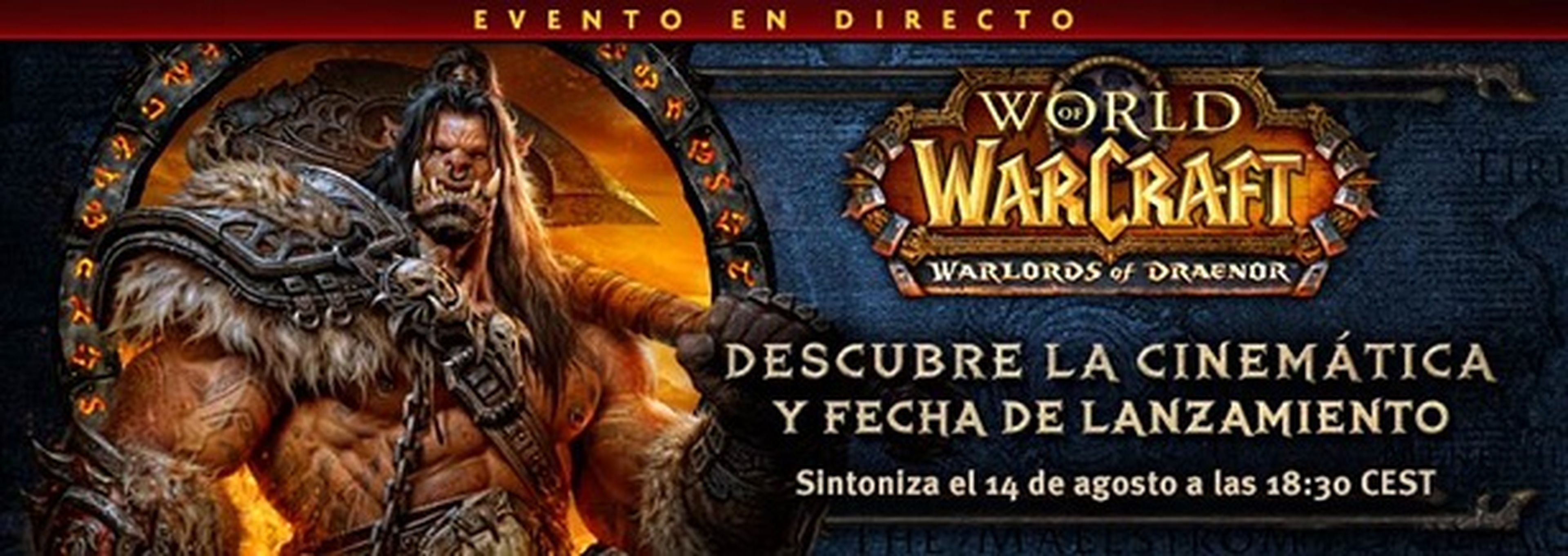 Warlords of Draenor se presentará el 14 de agosto