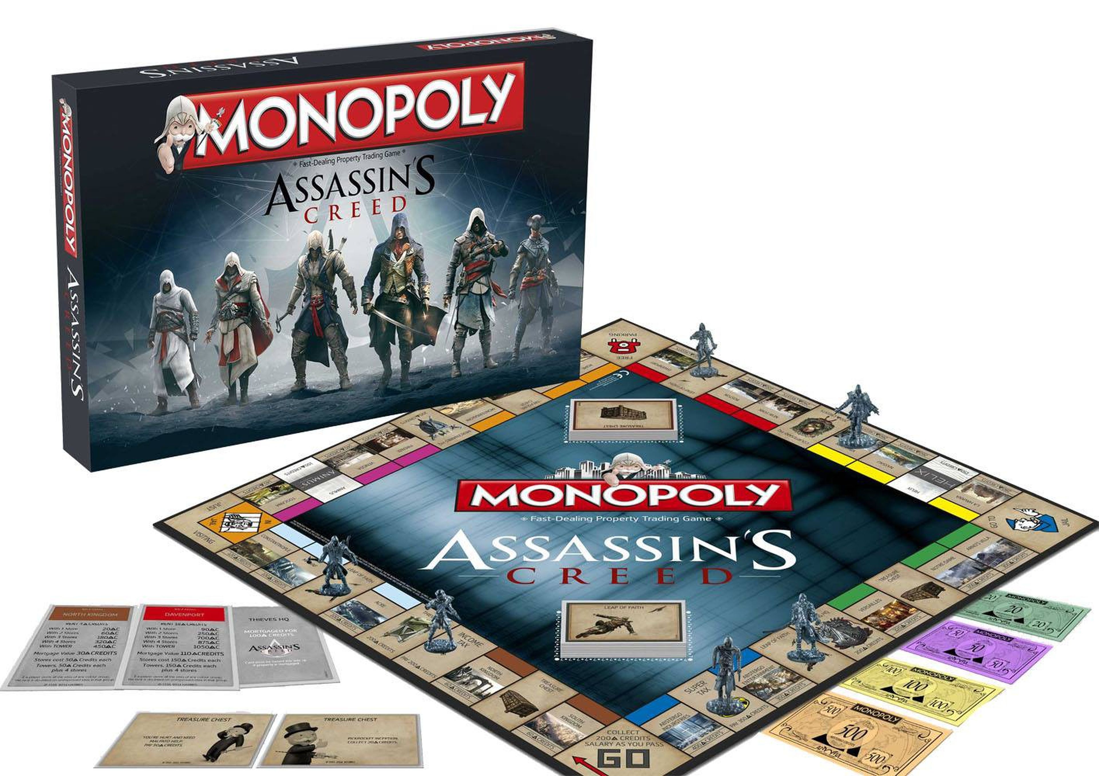 Así es el Monopoly de Assassin's Creed