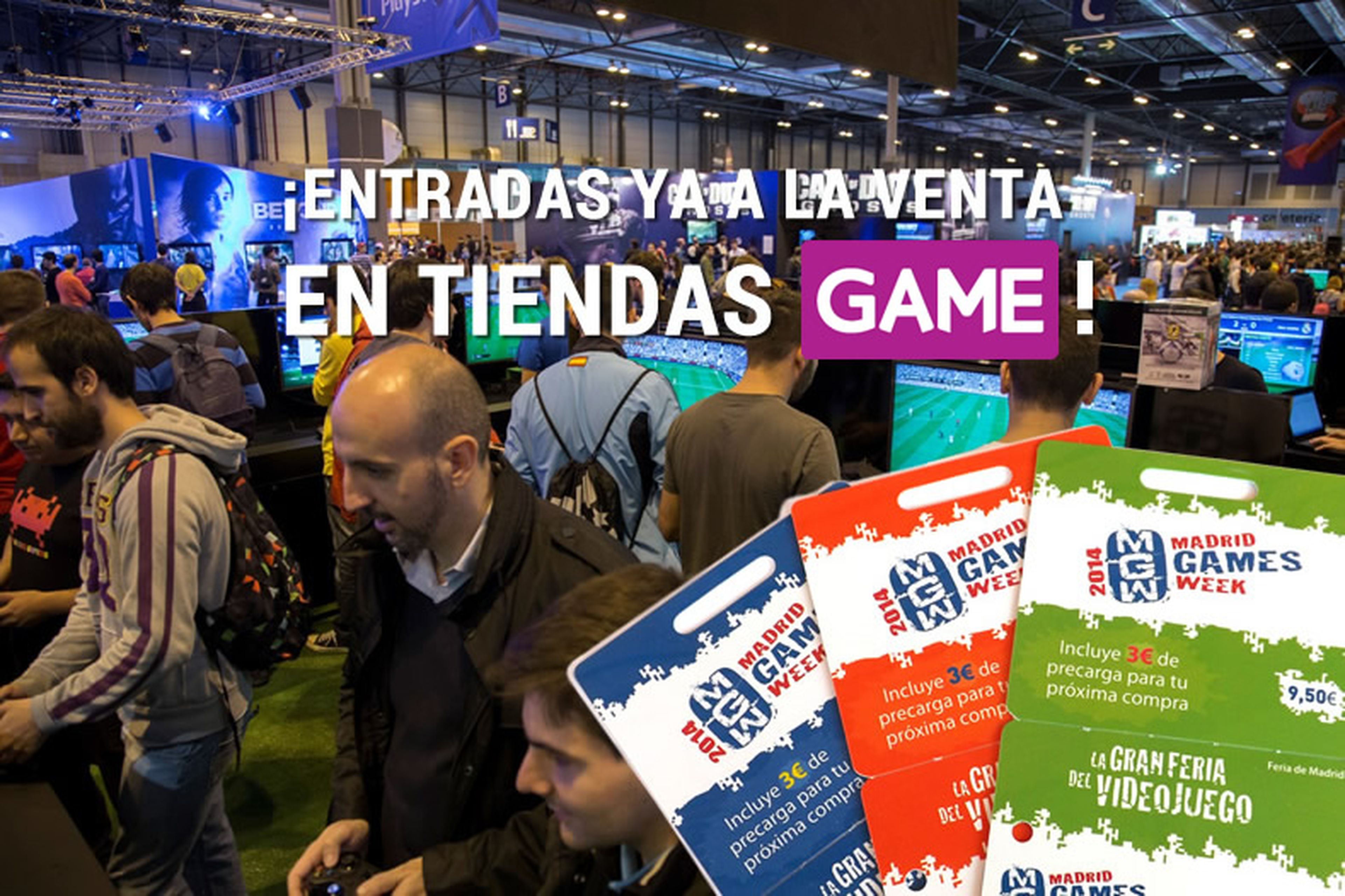 Game pone a la venta las entradas para Madrid Games Week 2014