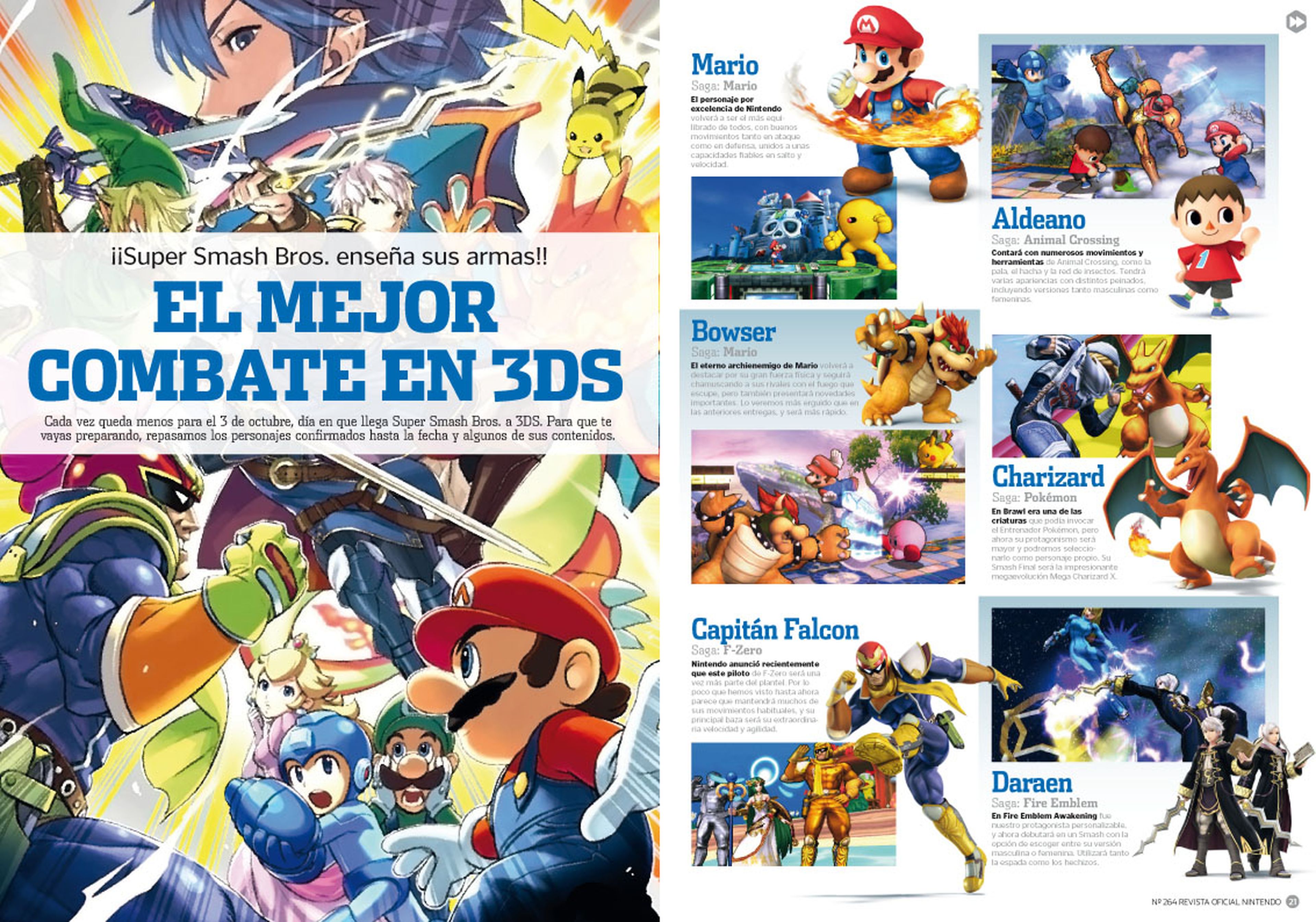 Ya a la venta Revista Oficial Nintendo 264