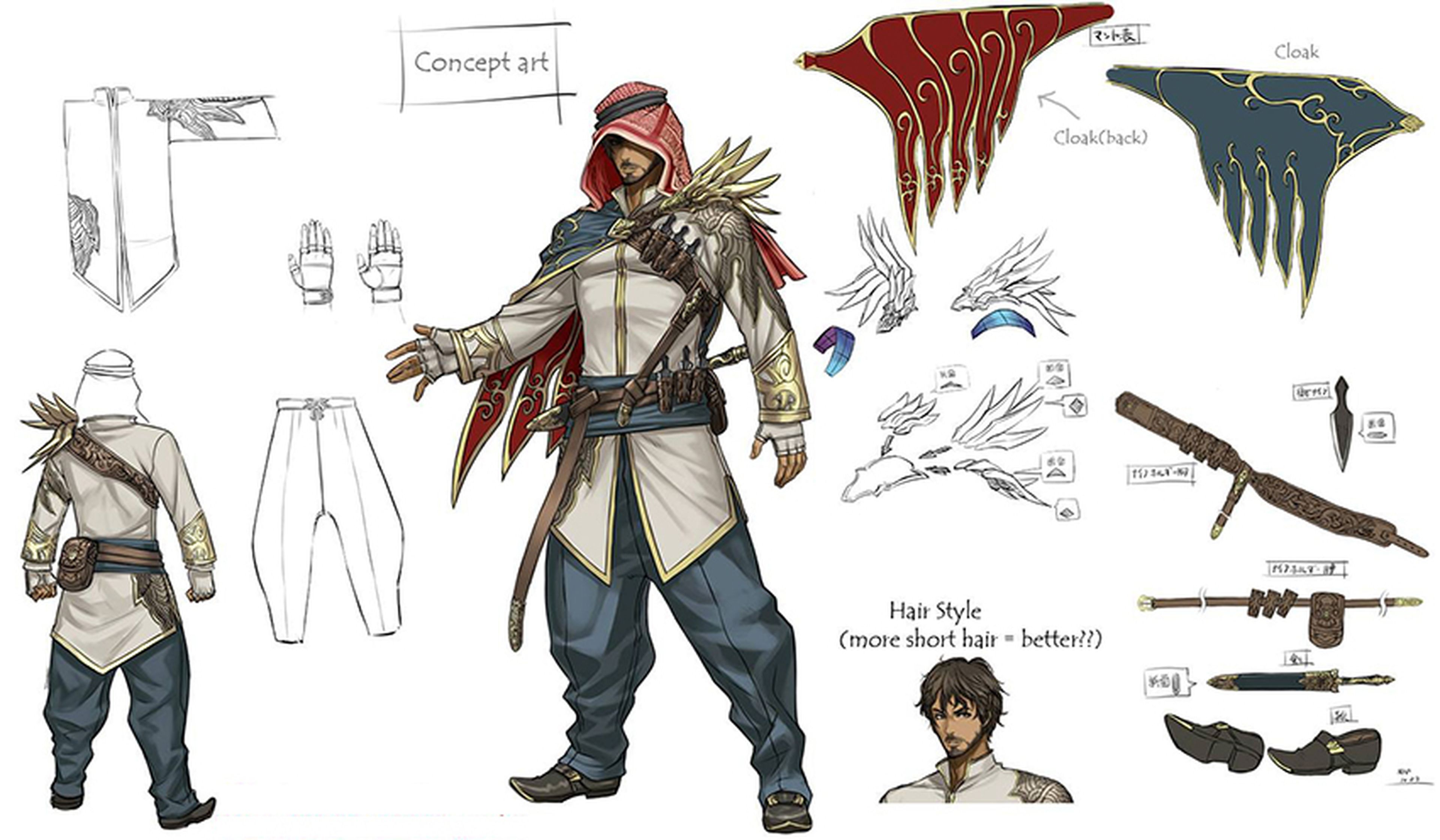 Primer diseño de personaje de Tekken 7