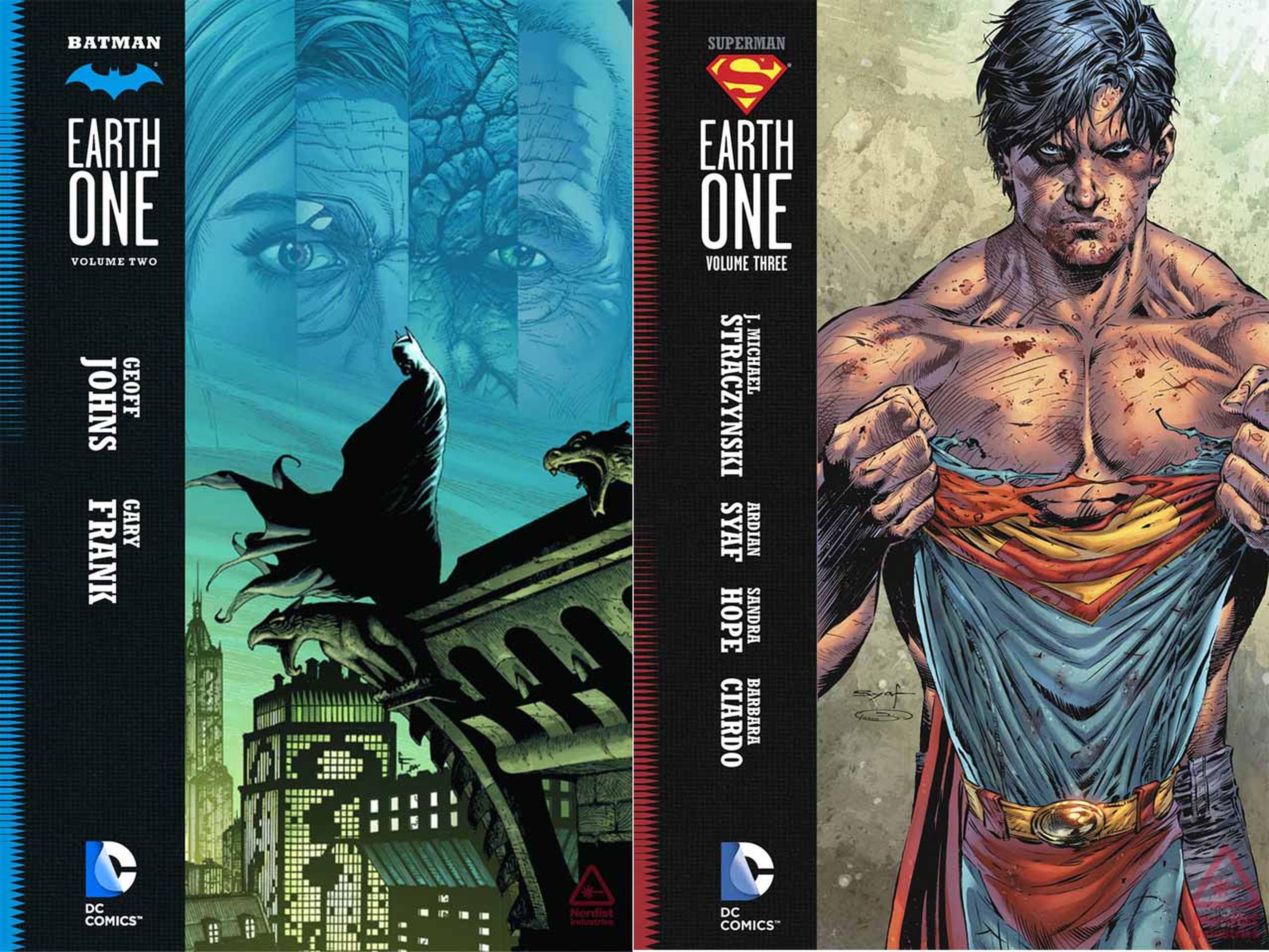 Los nuevos volúmenes de Tierra Uno, de Superman y Batman, en marcha