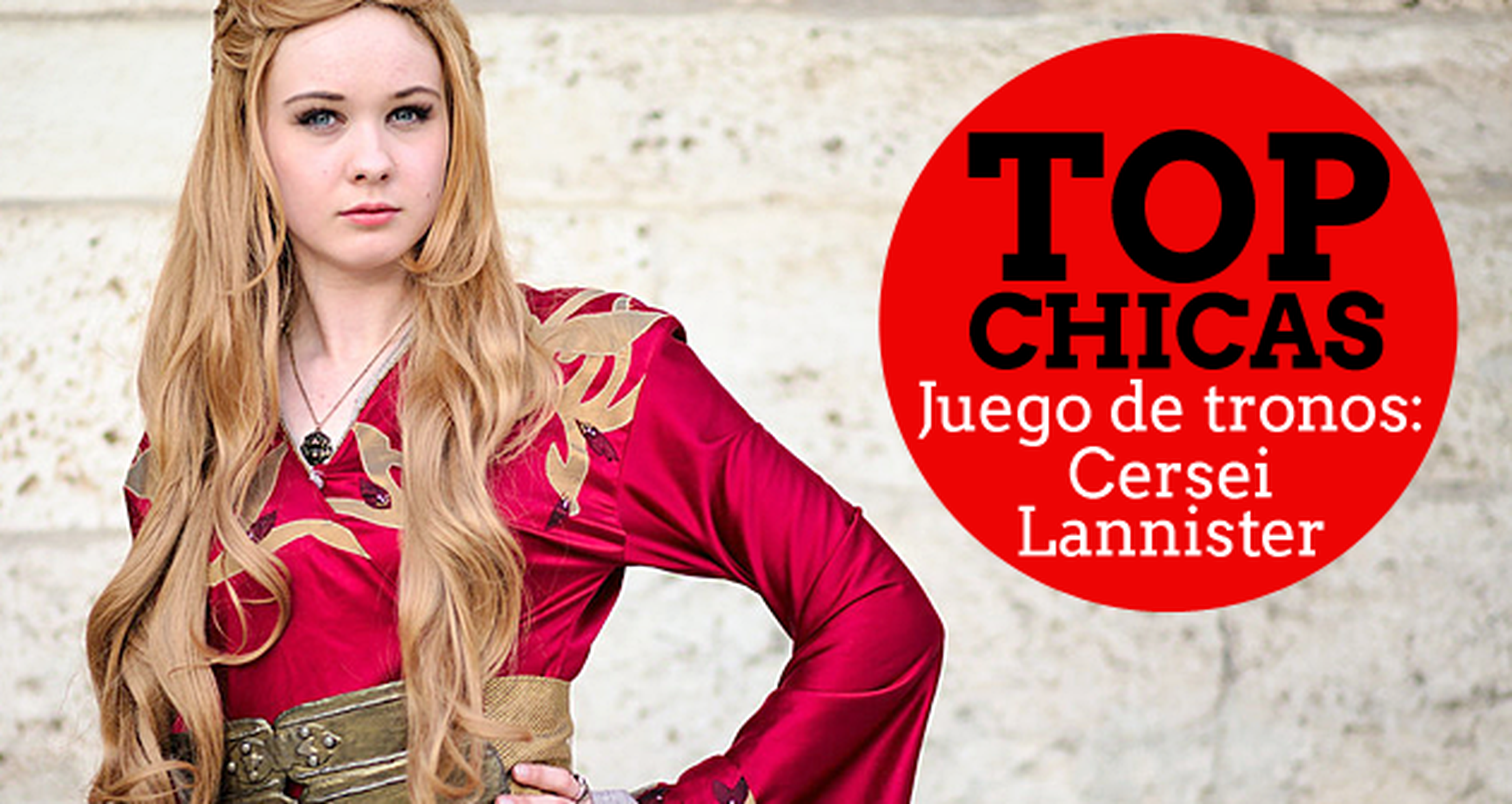 Top chicas Juego de Tronos: Cersei Lannister