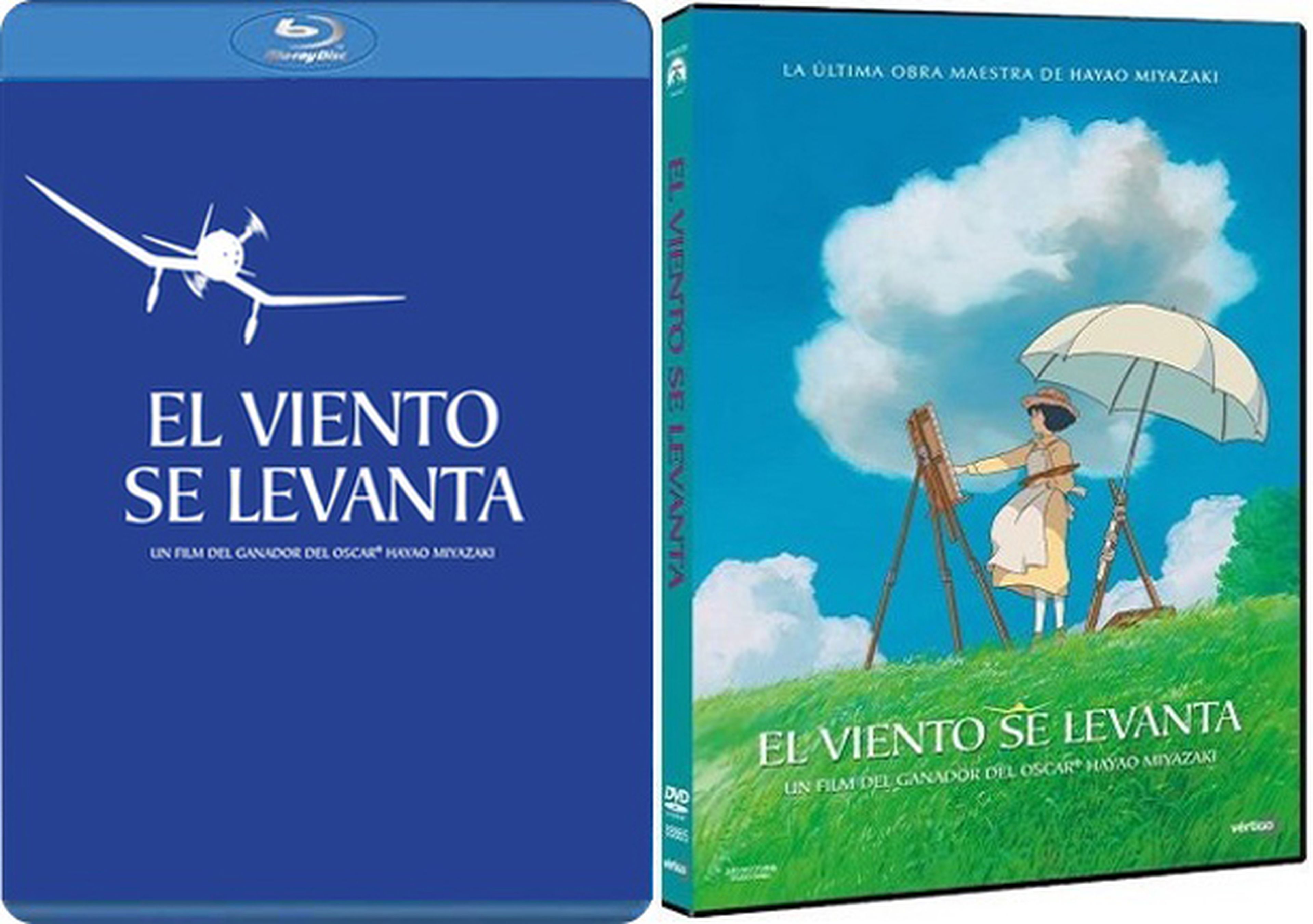 DVD y Blu-Ray de El Viento se Levanta (Kaze Tachinu)