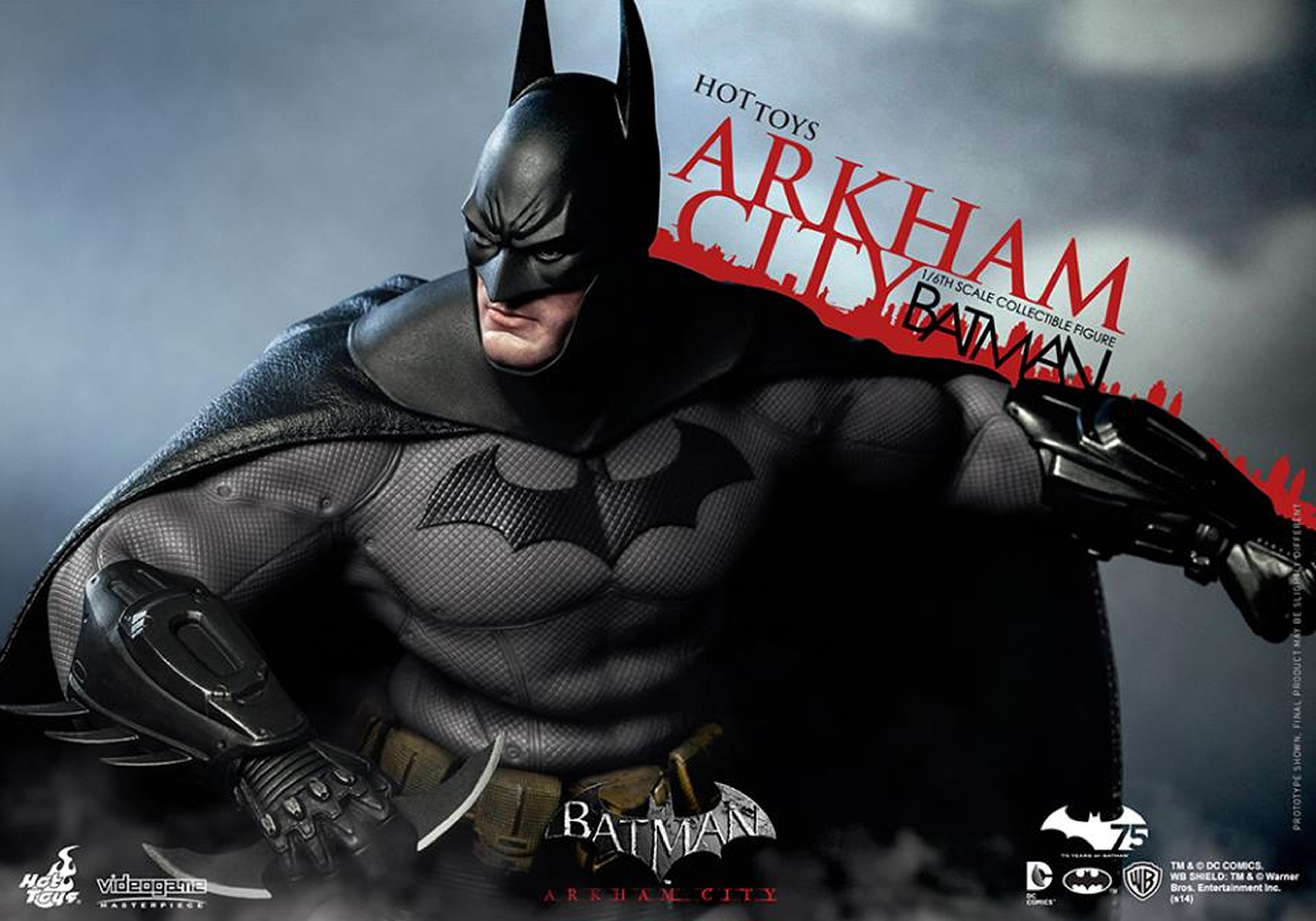 Figura de Batman en Arkham City, de Hot Toys