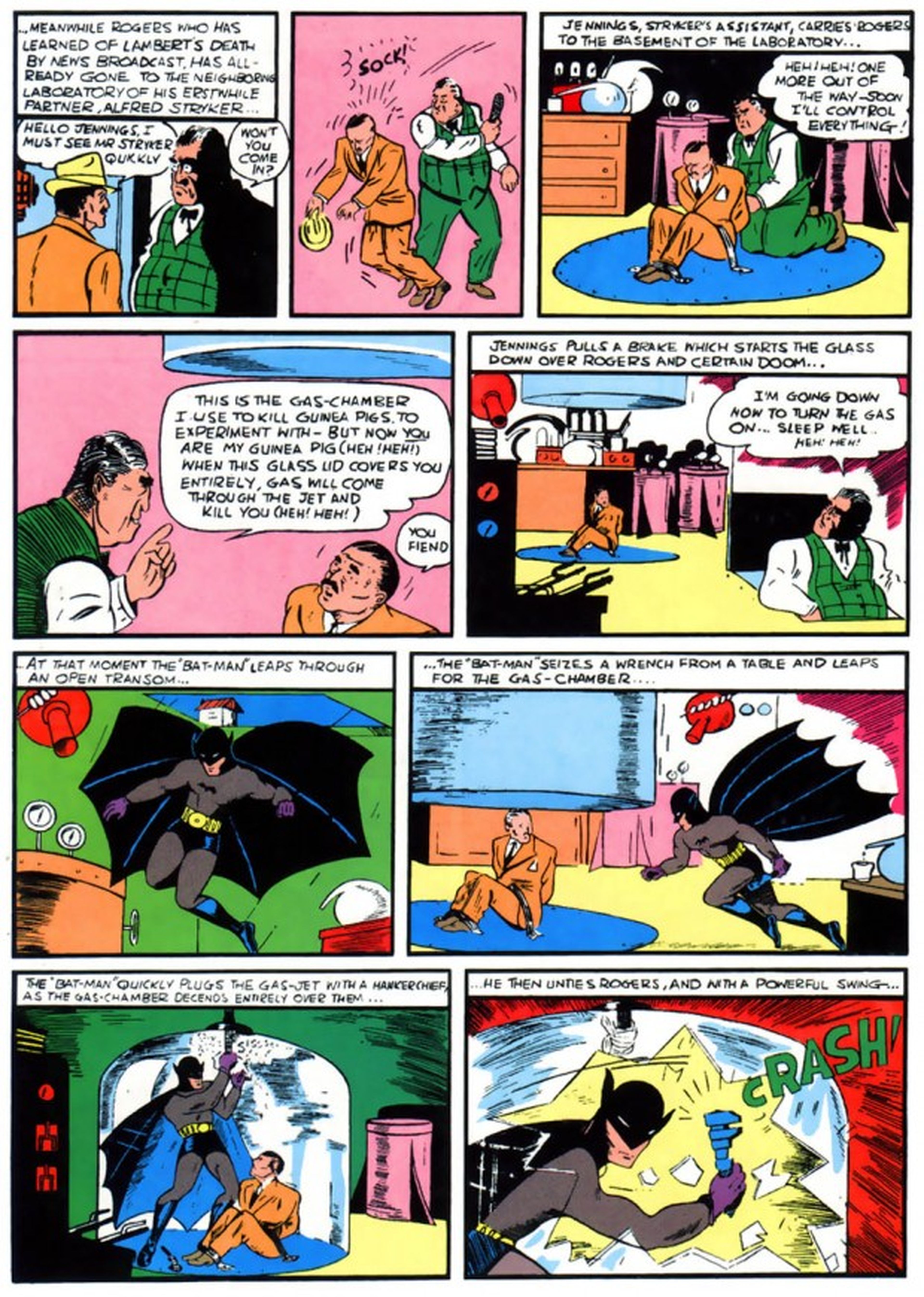 El primer cómic de Batman fue un "plagio" de La Sombra