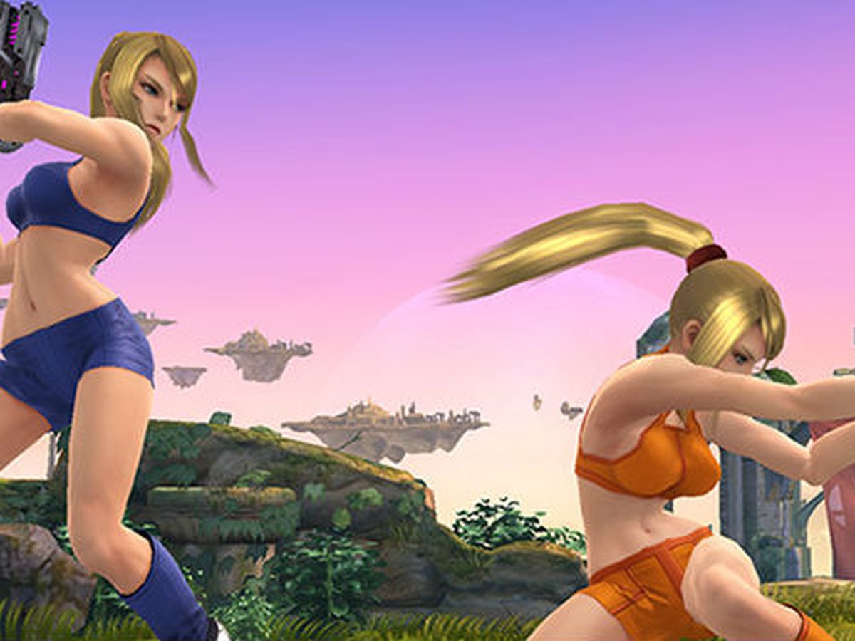 El traje alternativo de Samus Zero en Super Smash Bros.