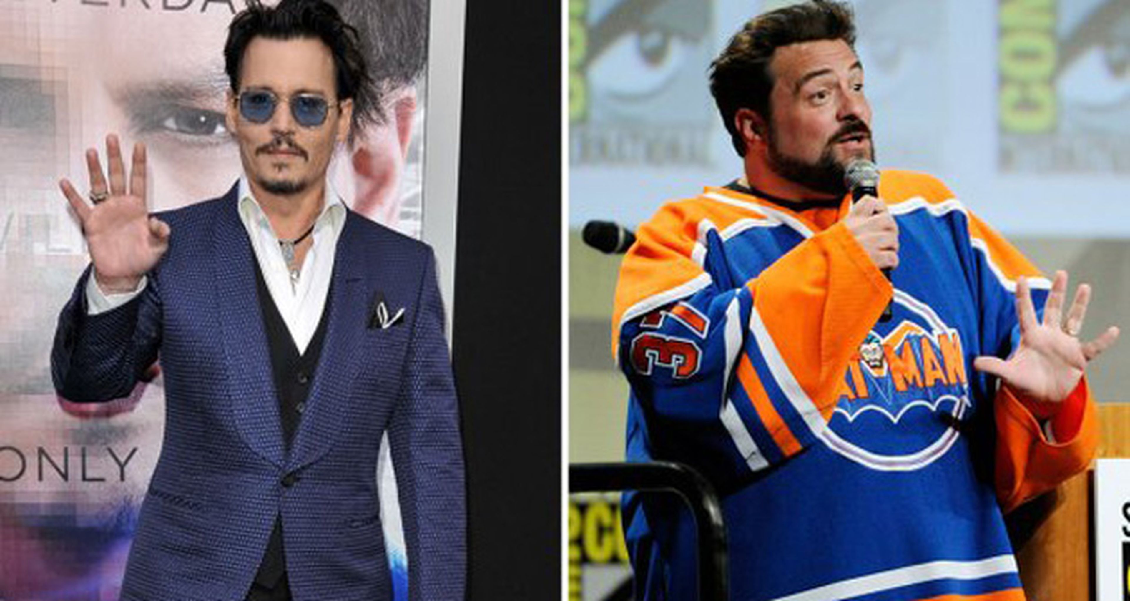 Johnny Depp compartirá pantalla con su hija en la próxima película de Kevin Smith