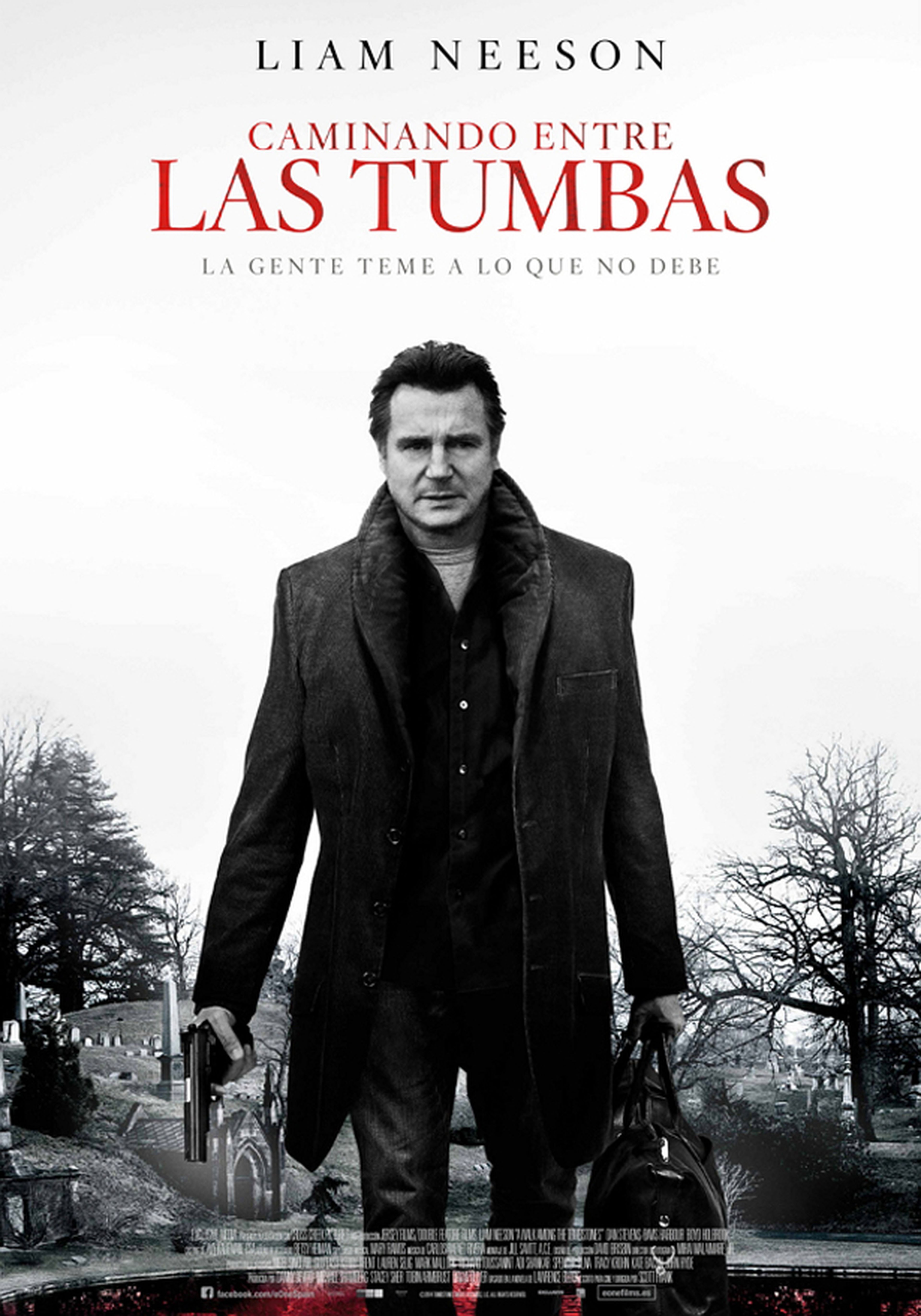 Tráiler de Caminando entre las tumbas, thriller policiaco con Liam Neeson
