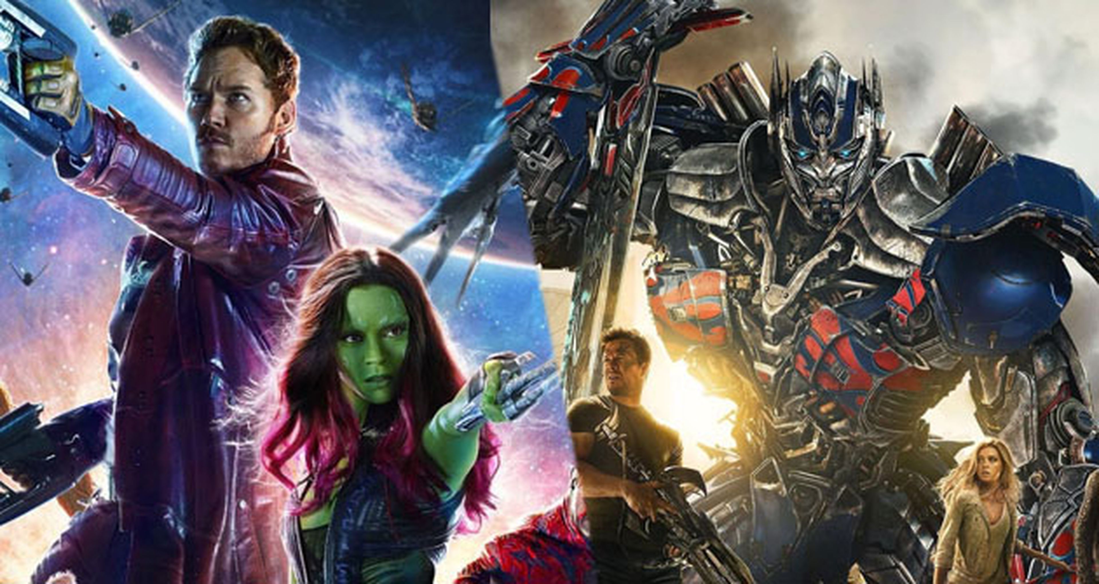 Guardianes de la Galaxia supera a Transformers 4 en taquilla en EEUU