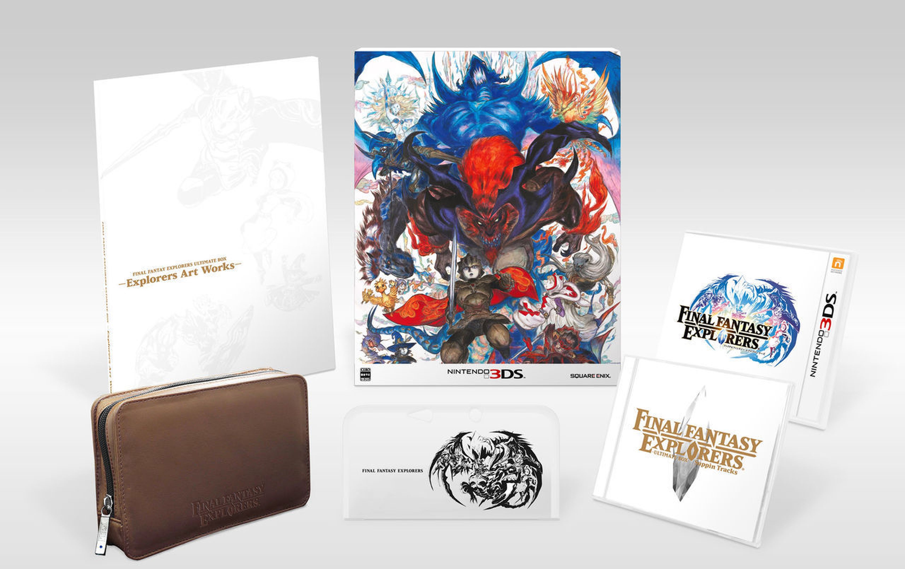 Final Fantasy Explorers muestra su edición limitada japonesa