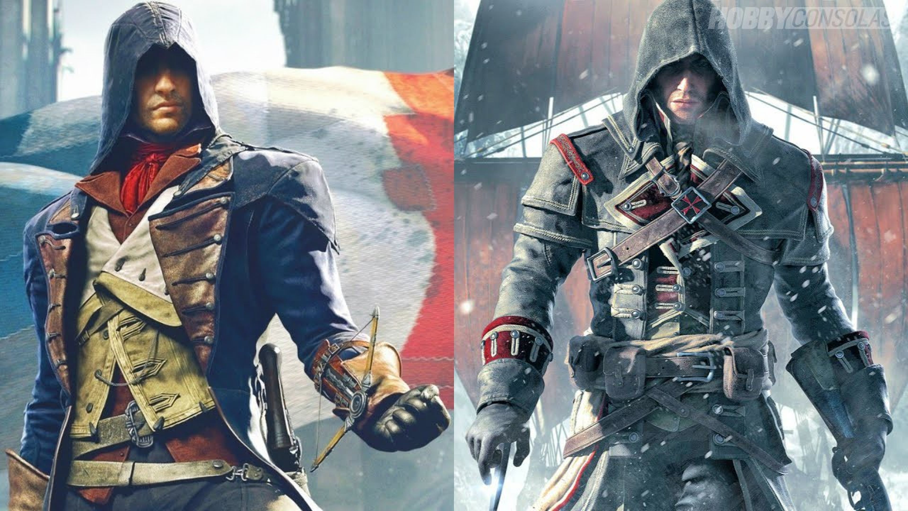 Nuevas imágenes de Assassin's Creed Unity y Assassin's Creed Rogue