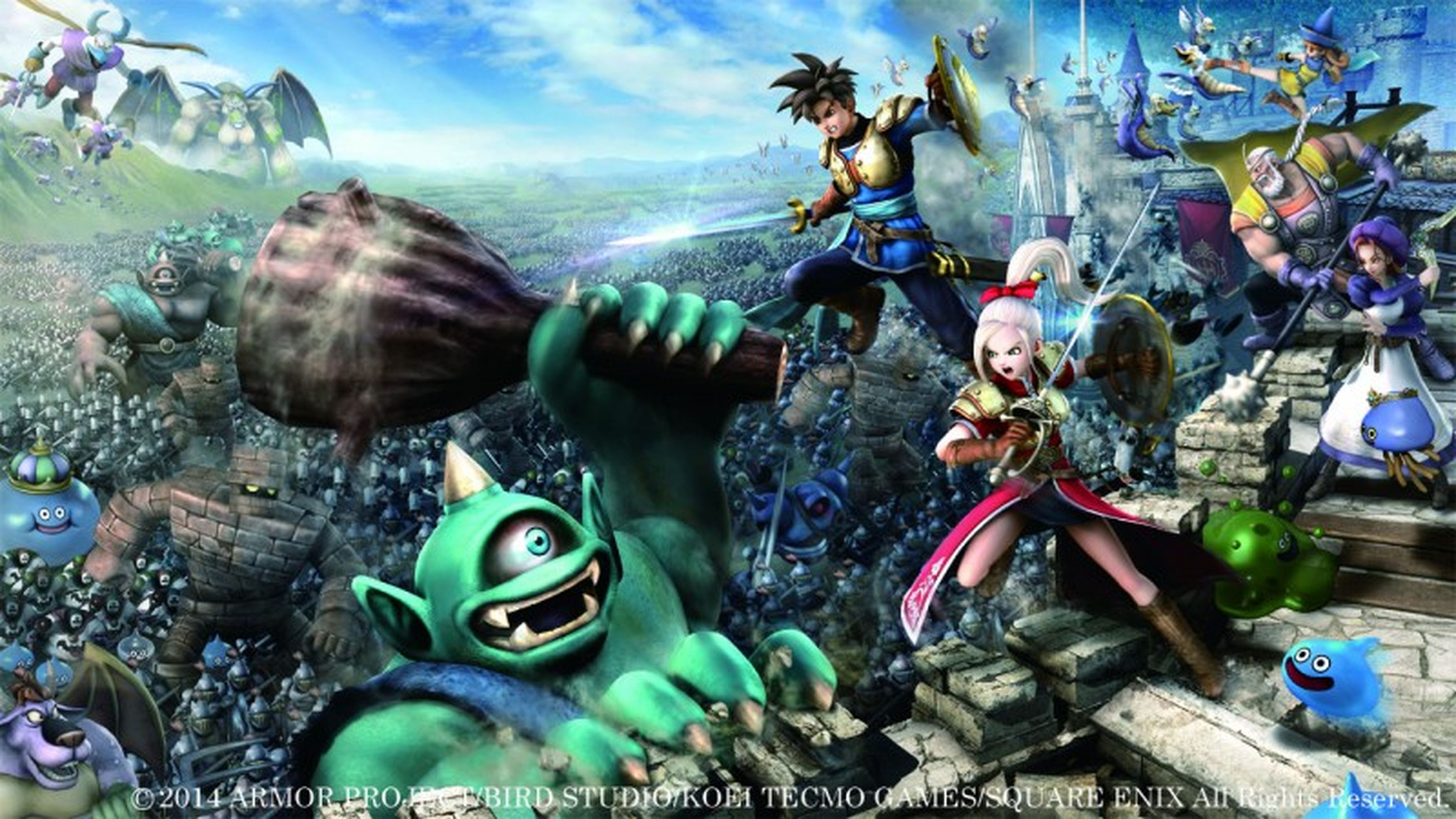 Nueva información y escaneos de Dragon Quest Heroes