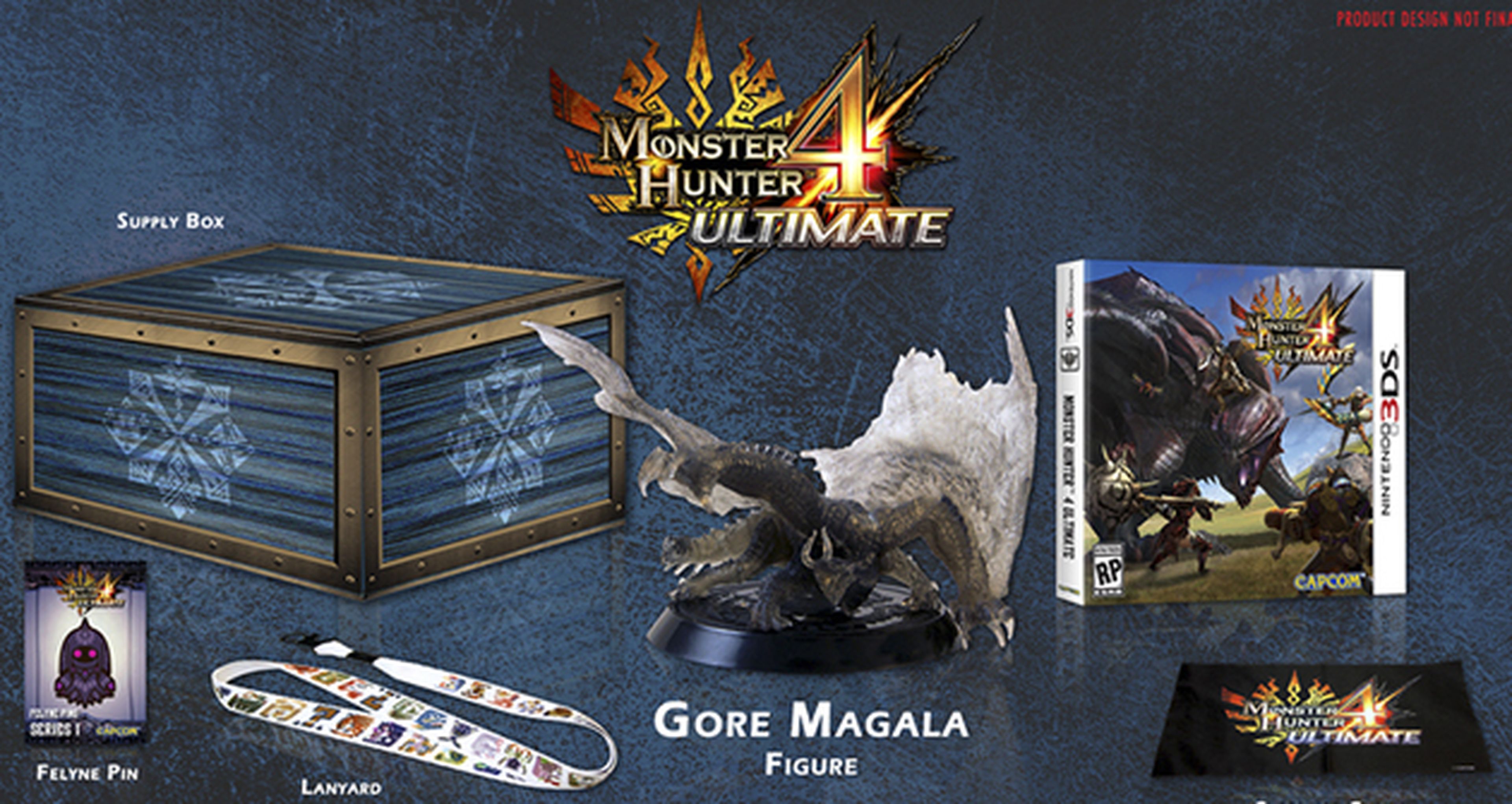 Monster Hunter 4 Ultimate presenta su edición coleccionista