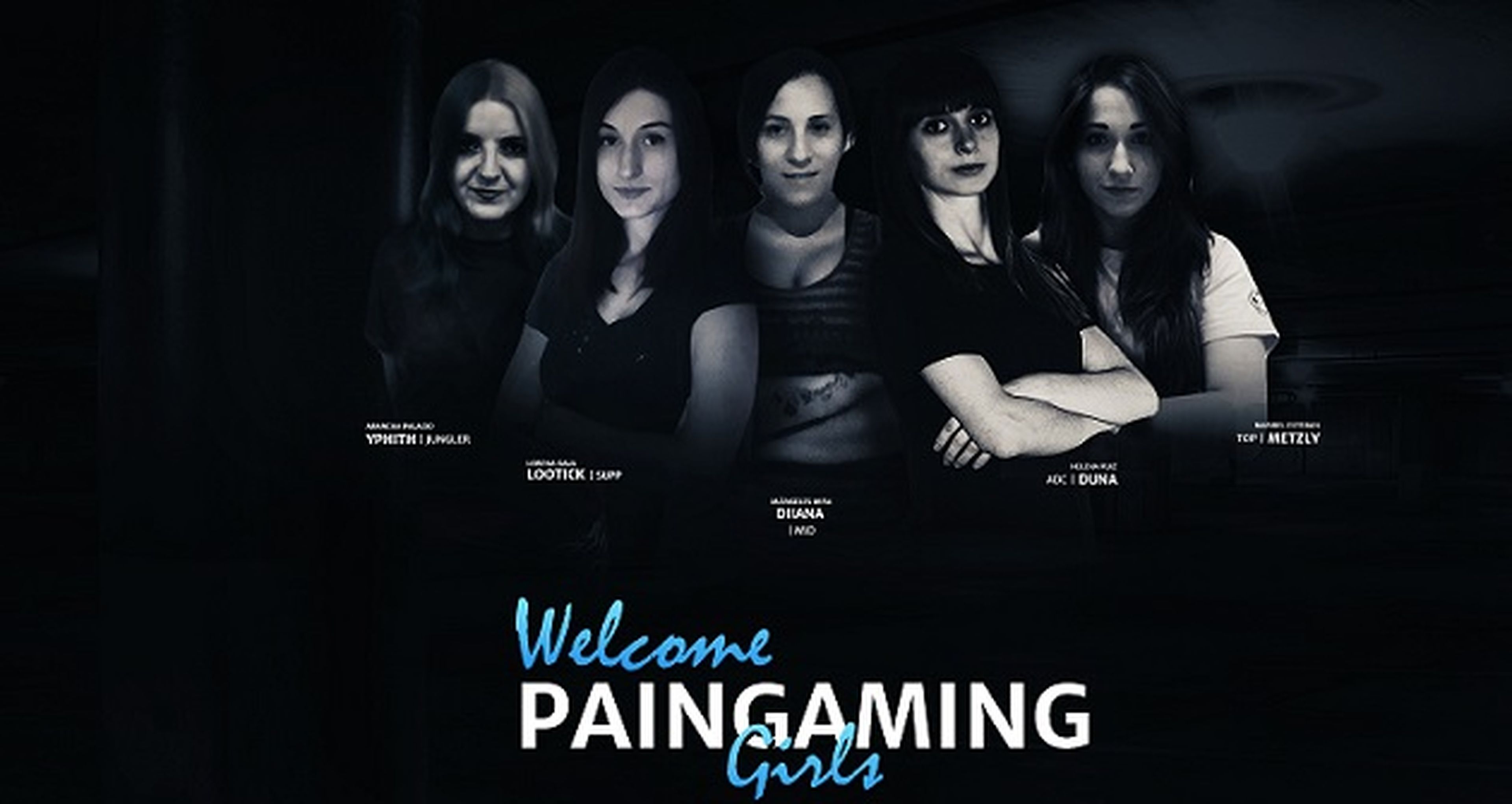 PainGaming presenta su equipo de League of Legends femenino
